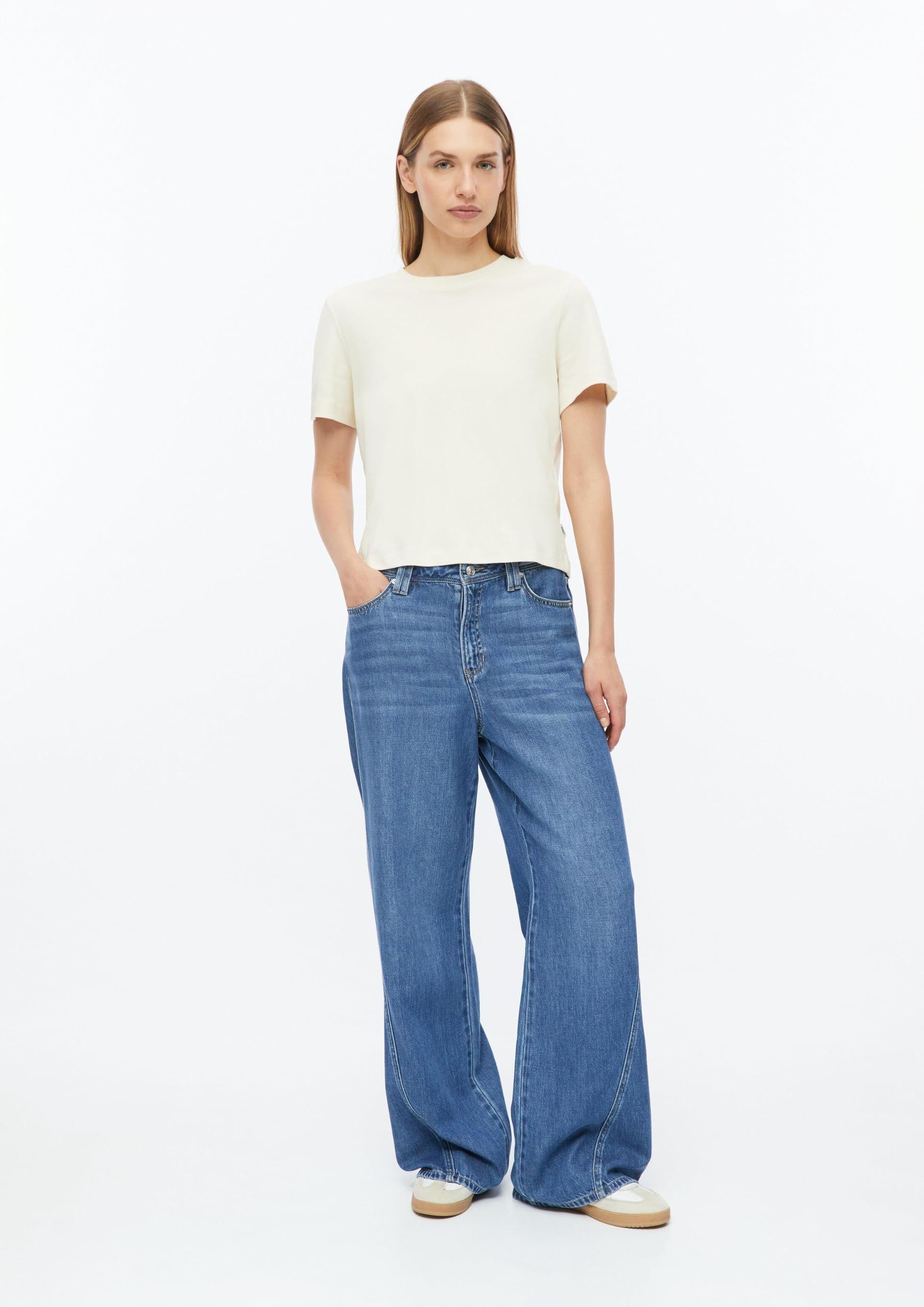 s.Oliver Red Label Suri High Rise Jeans Wide Leg 32W/34L