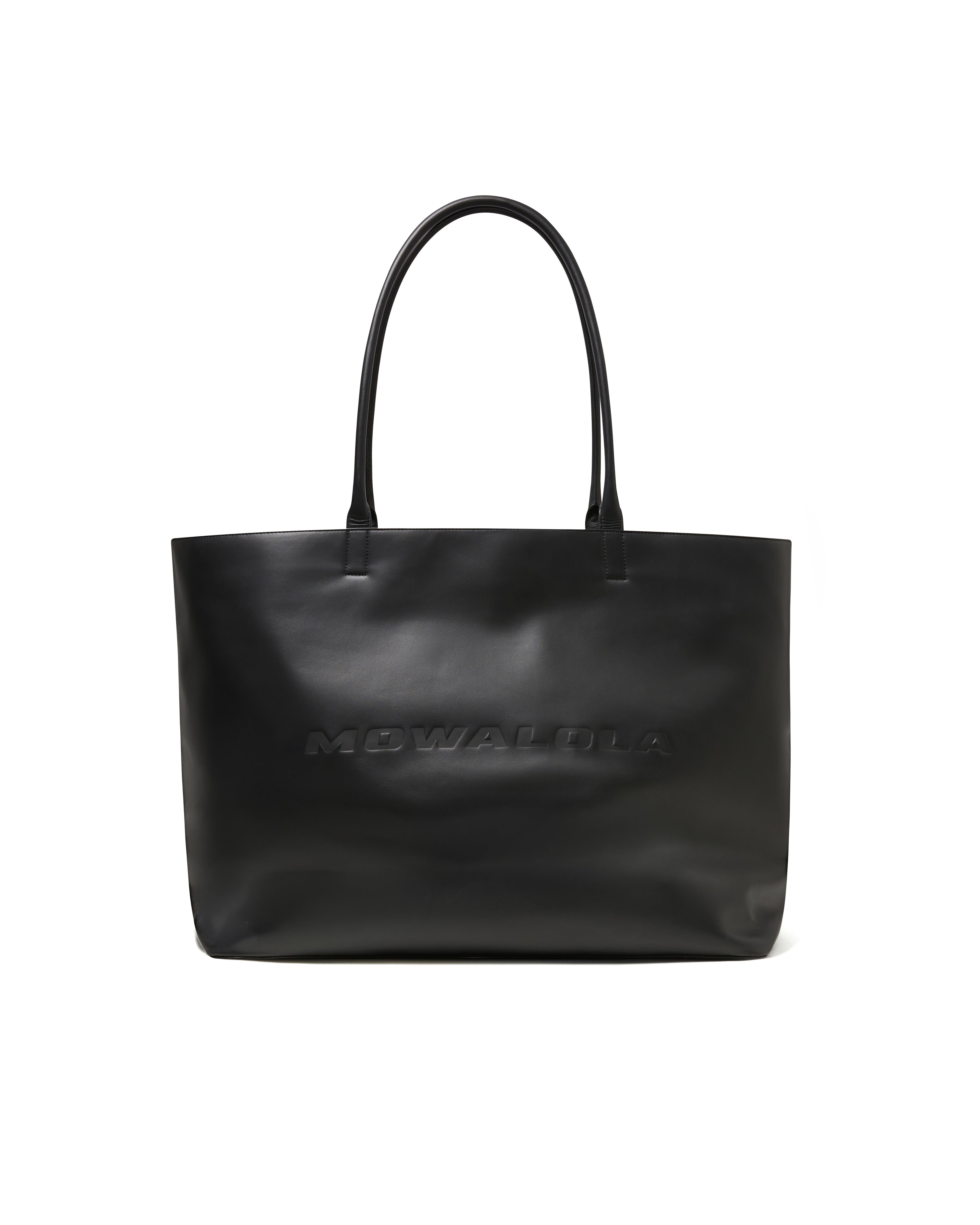 Mowalola Kitty Travel Bag Tote aus Leder