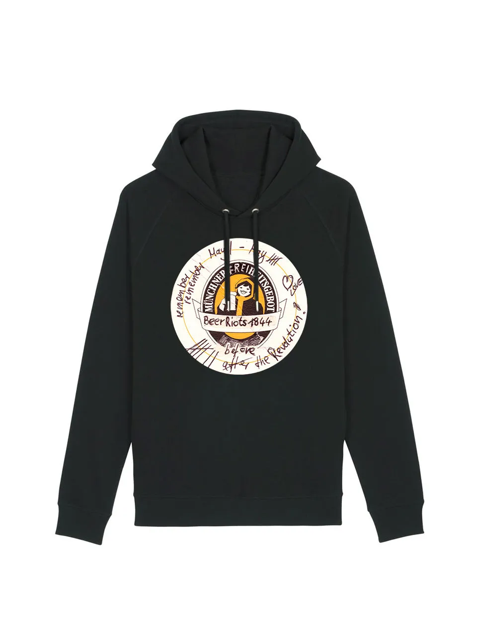 dna merch Munich Beer Riots Hoodie Damen