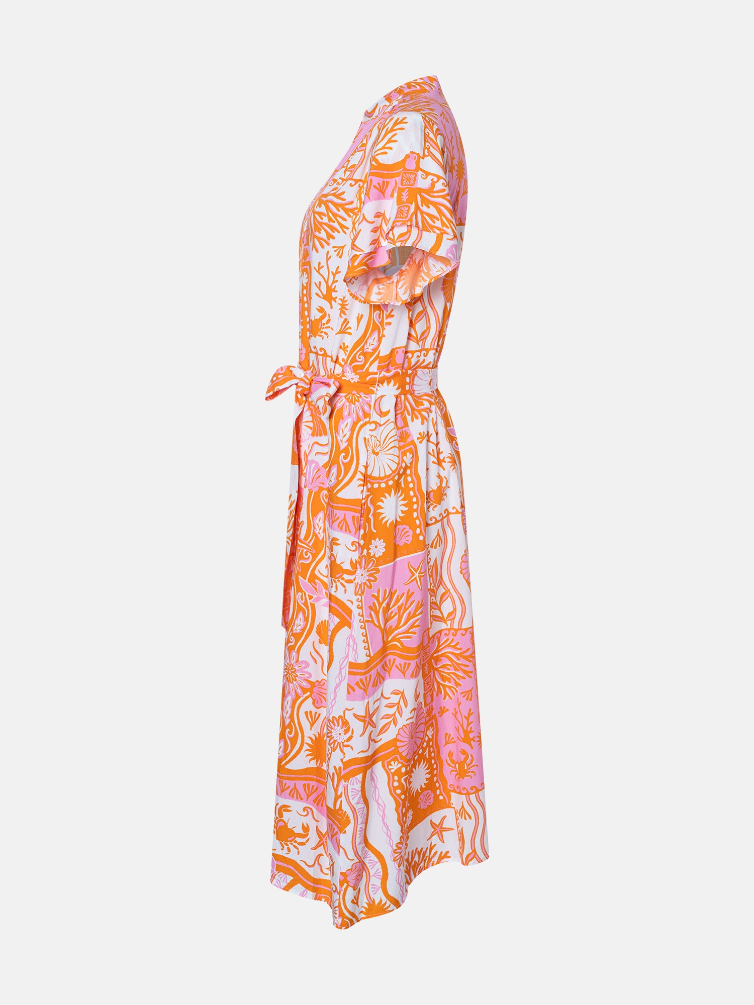Lieblingsstück ElnaL Kleid orange aus Viskose