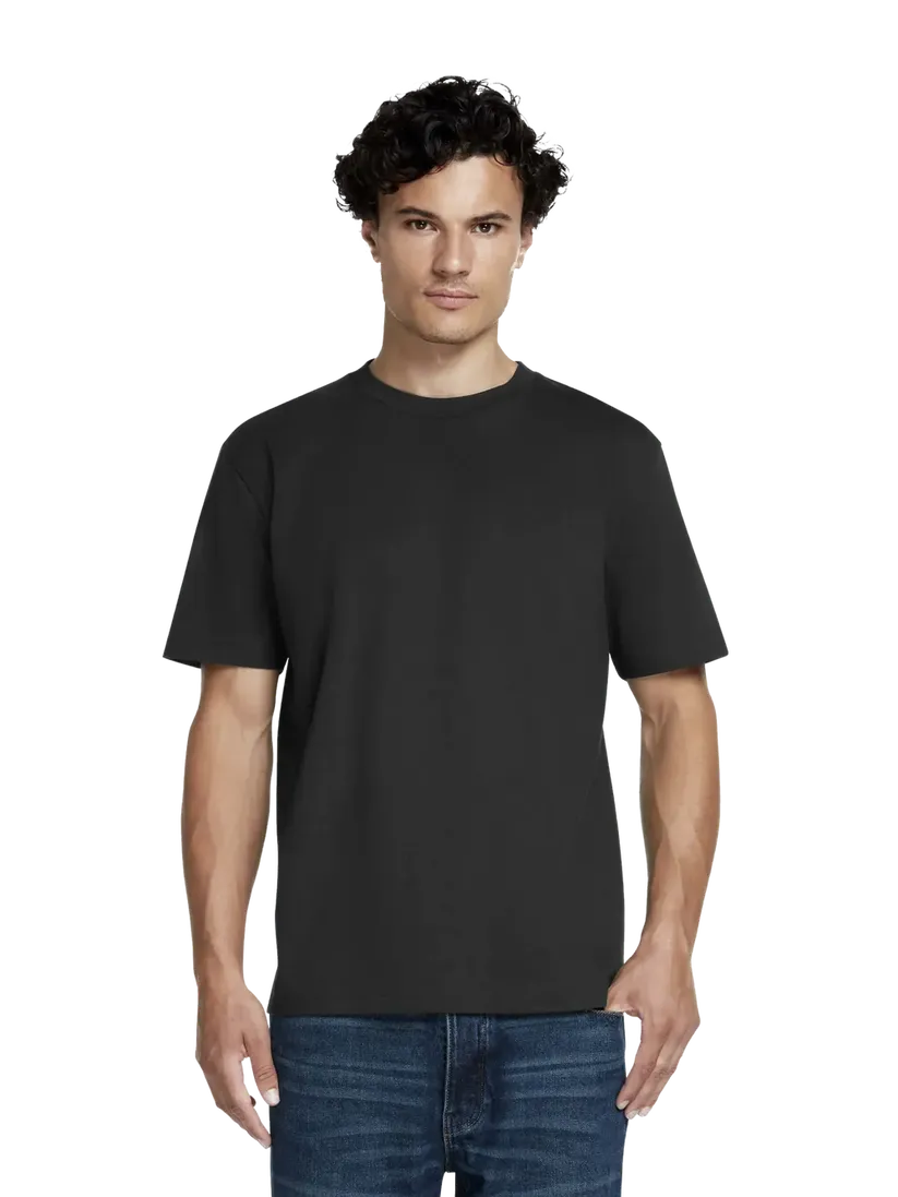 dna merch Schweres T-Shirt Unisex T-Shirt Schwarz aus Bio-Baumwolle