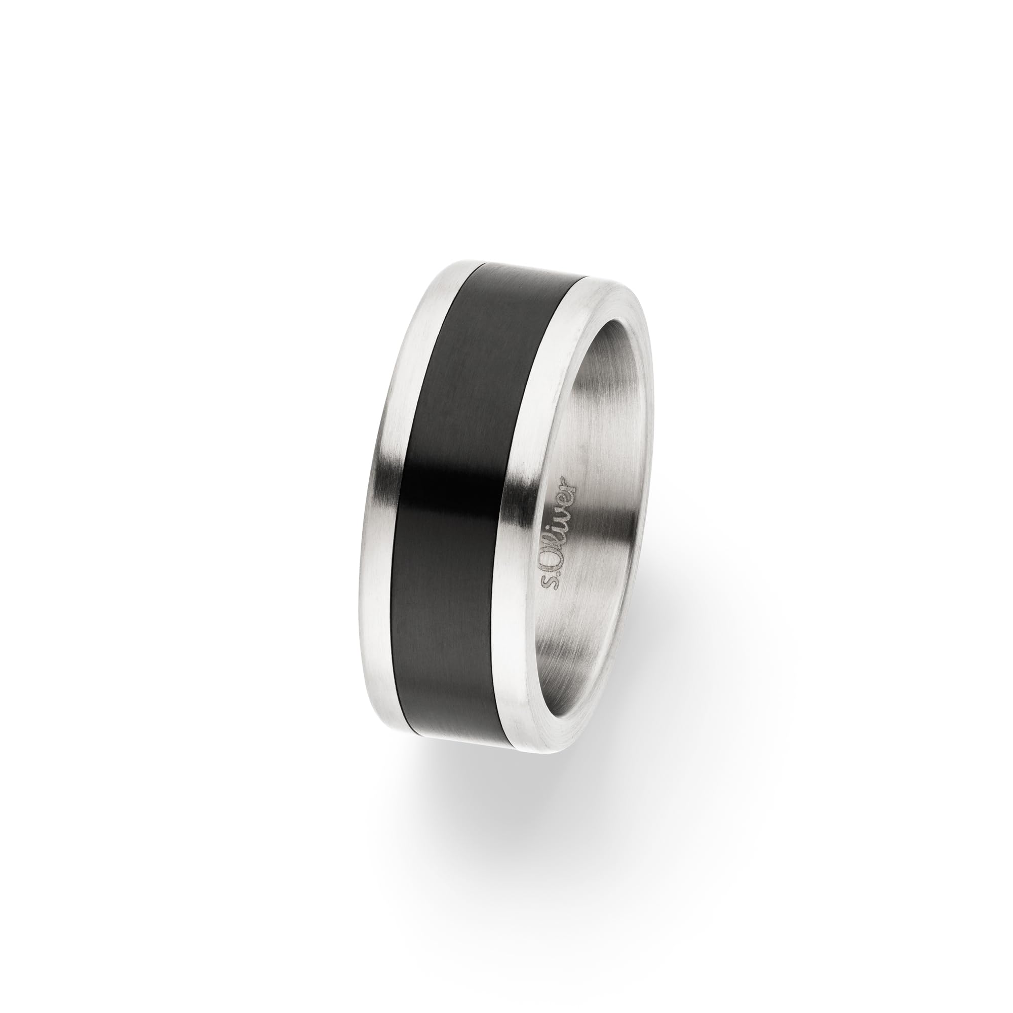 s.Oliver RED LABEL Basic Ring Silber Edelstahl