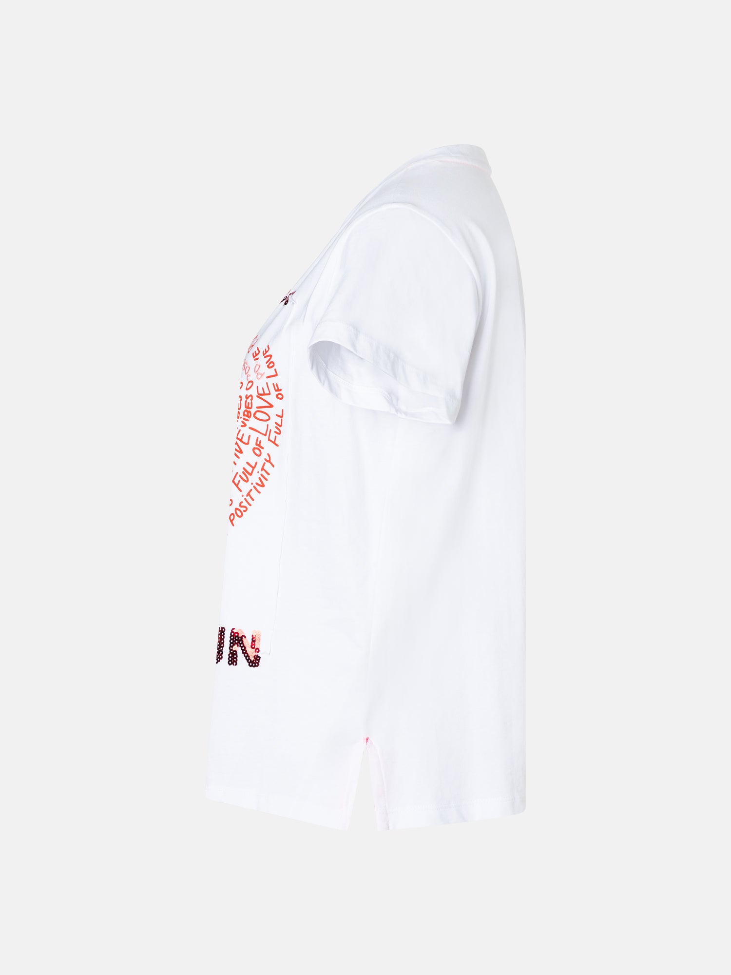 Lieblingsstück CleoL T-Shirt offwhite aus Baumwolle