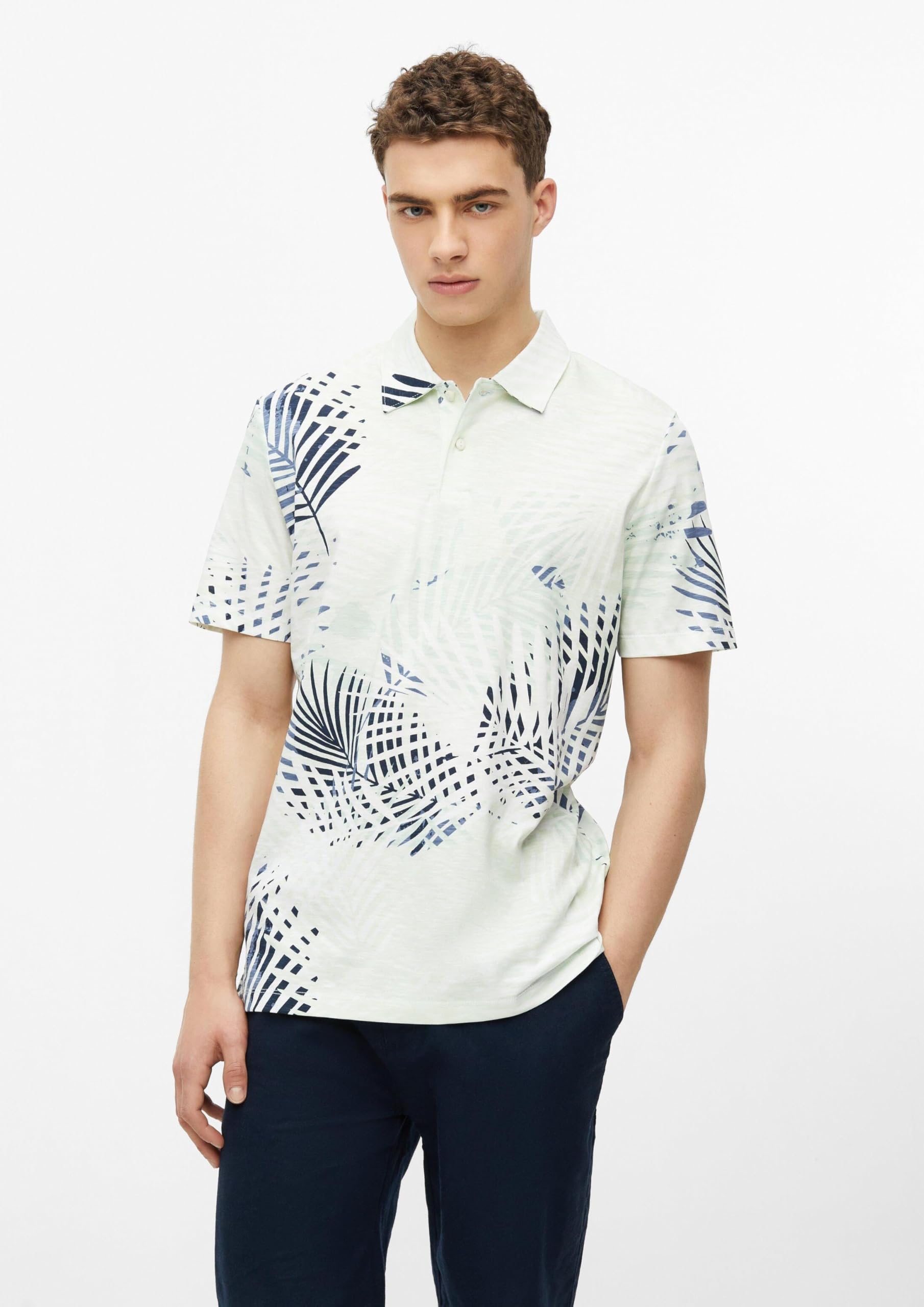 s.Oliver Junior Polo-Shirt Herren Regular Fit Print