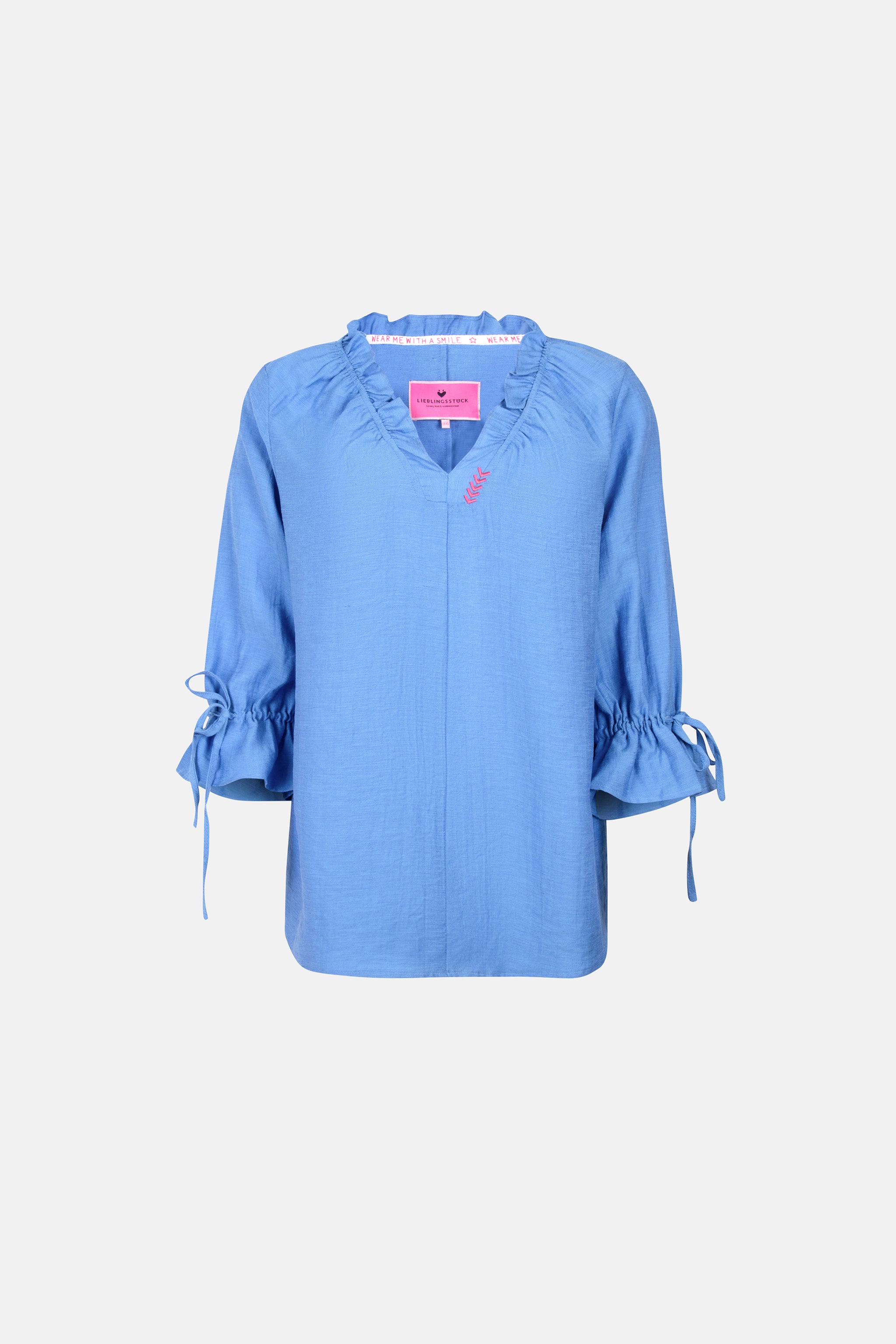 Lieblingsstück EriceL Bluse Viskosemix Jeansoptik