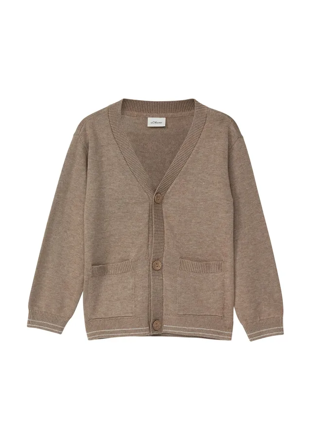 s.Oliver 2174290 Strickjacke Braun für Jungen