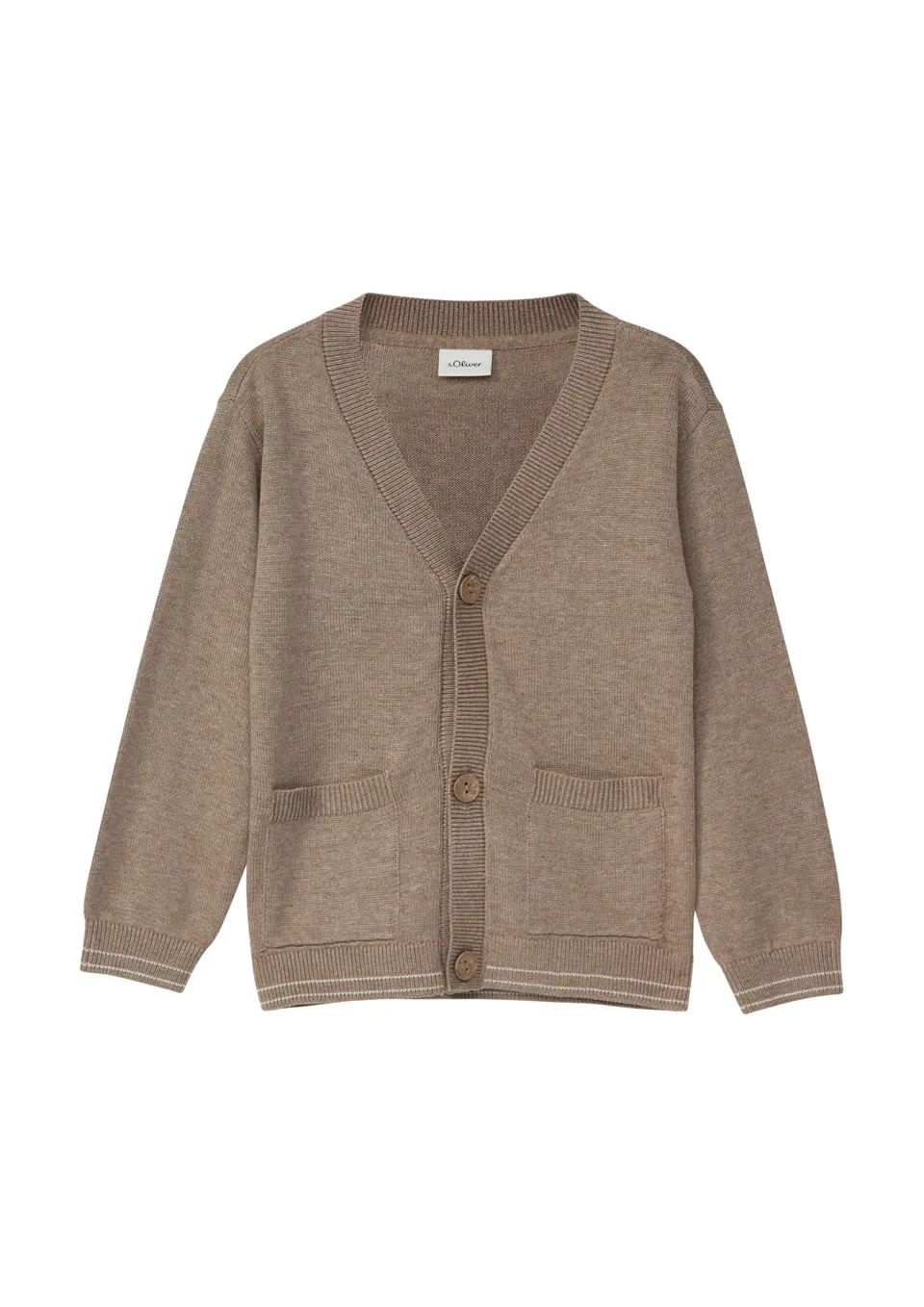 s.Oliver 2174290 Strickjacke Braun für Jungen