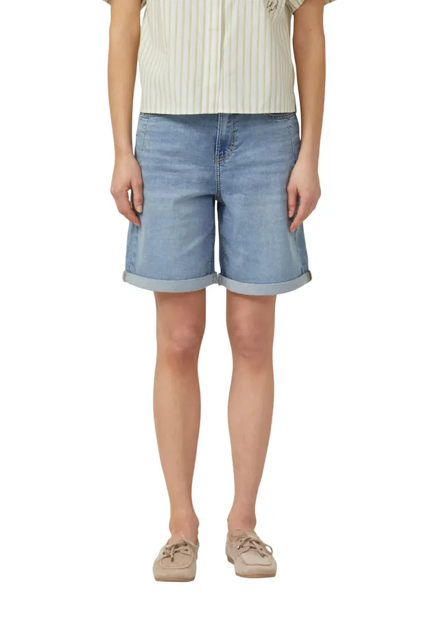 s.Oliver Red Label 2177024 Jeans-Bermuda Blau 38 Wide Leg