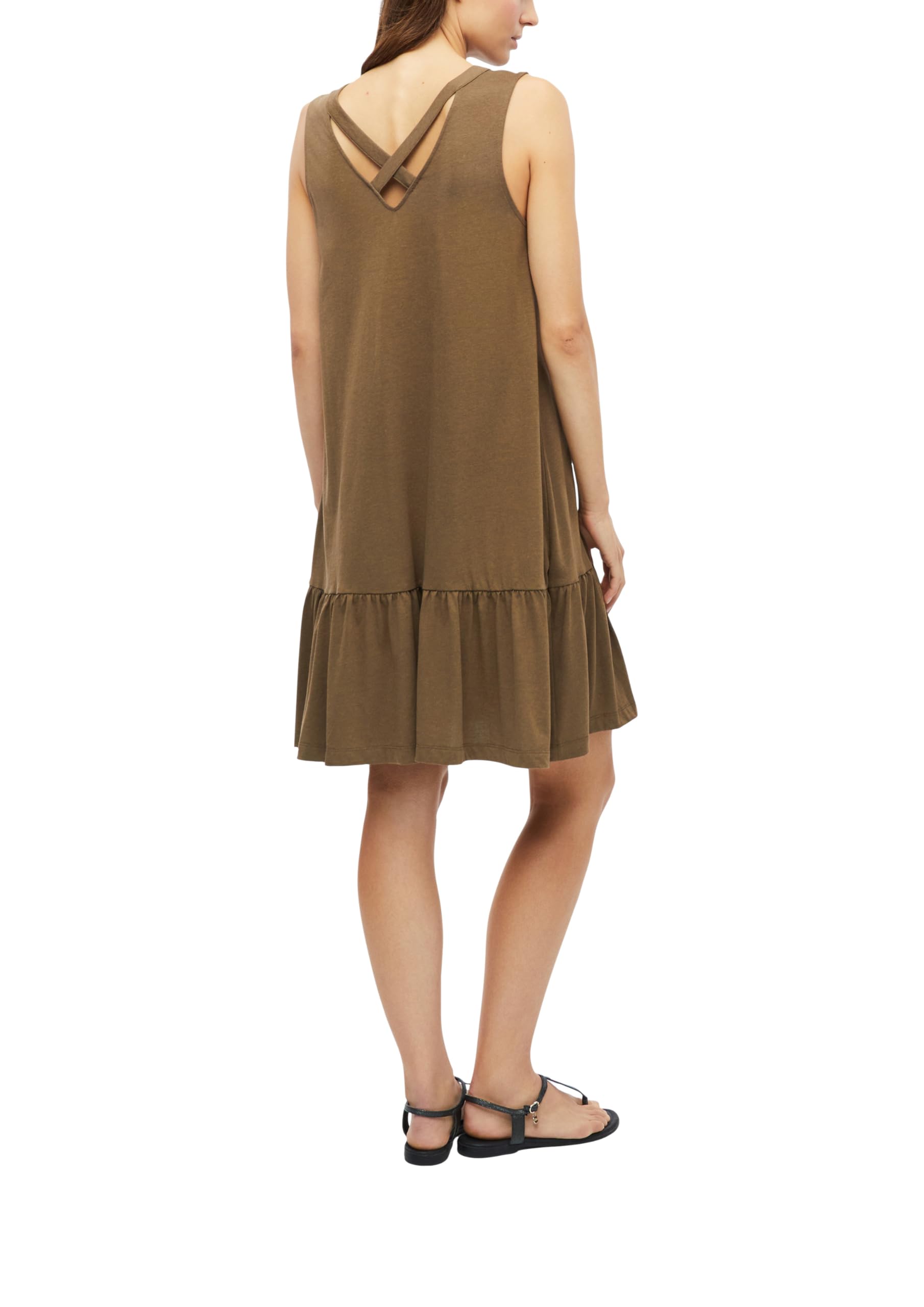 s.Oliver Red Label Jersey-Kleid Koralle Relaxed Fit