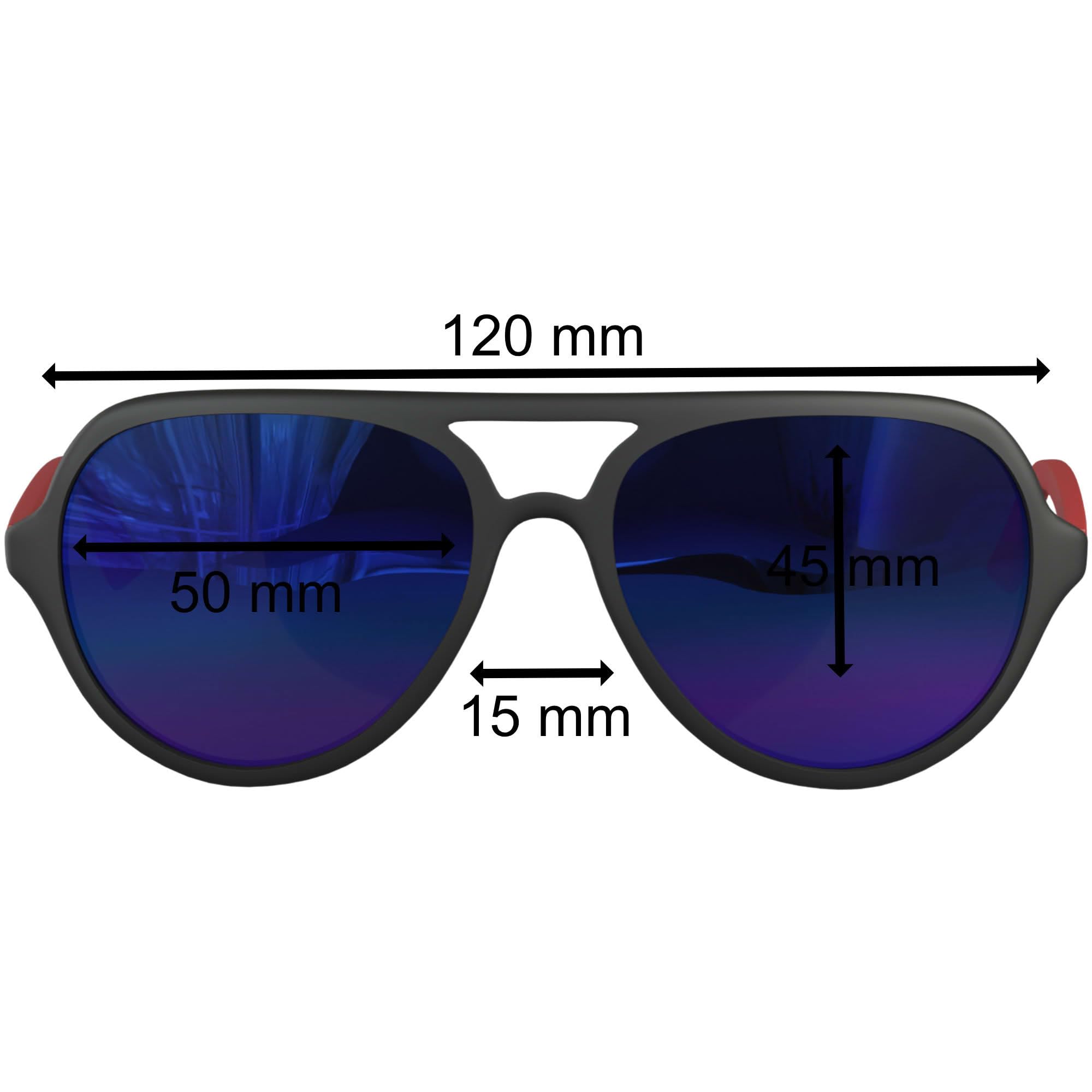 BEZLIT Kinder Piloten Sonnenbrille Black Red UV Schutz