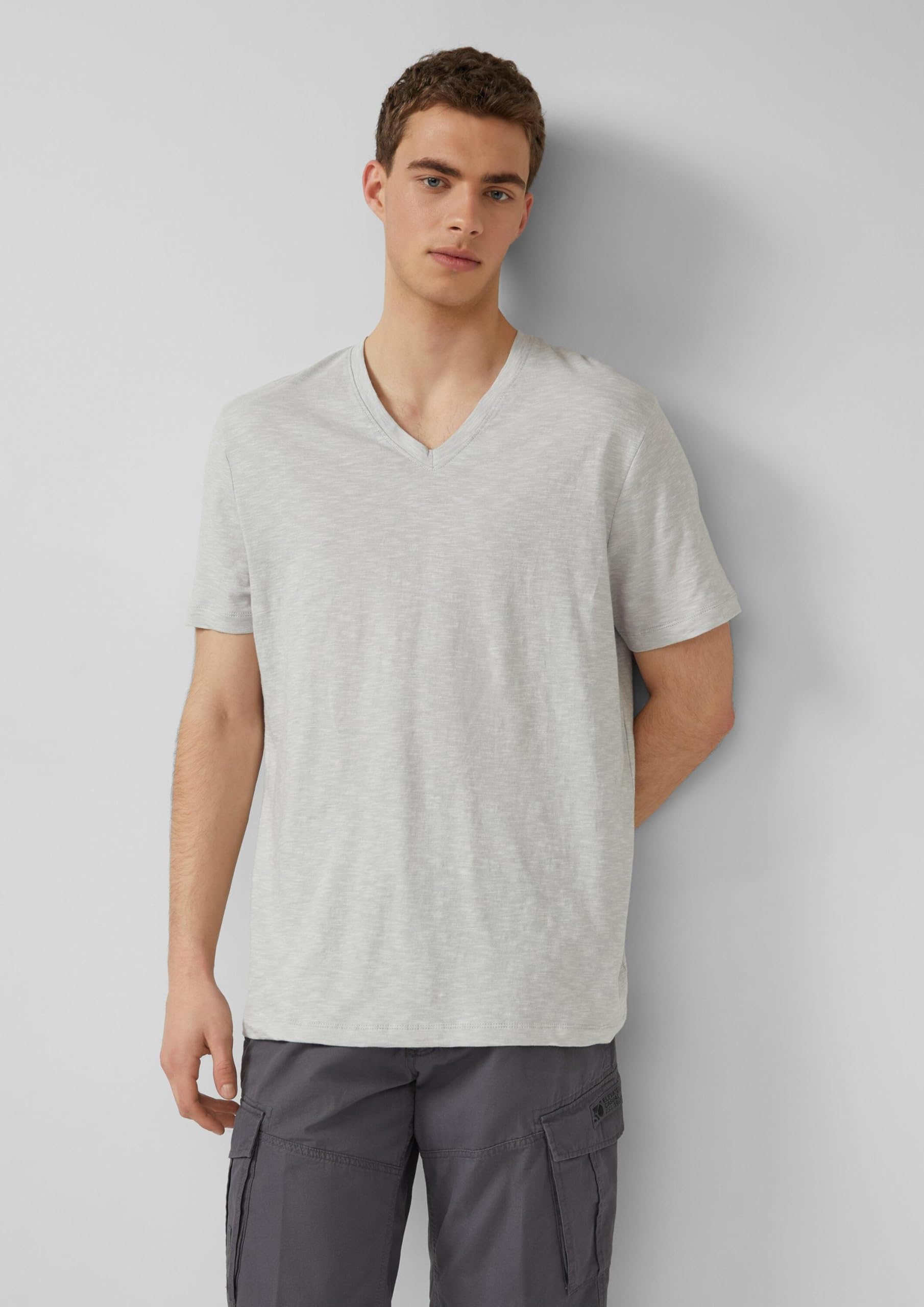 s.Oliver 2063182 T-Shirt Damen Baumwolle weiß