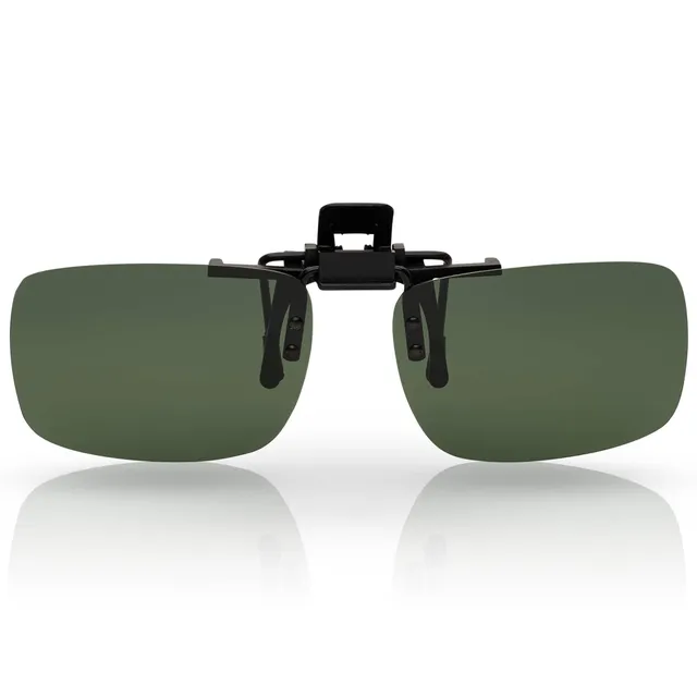 BEZLIT Clip-On Sonnenbrillenaufsatz Grau UV400 polarisiert