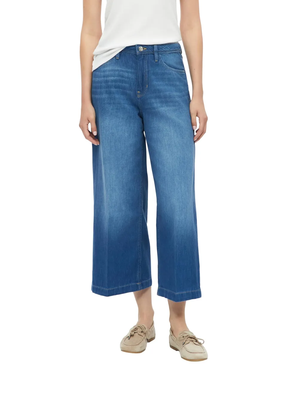 s.Oliver Red Label Suri Jeans-Culotte Gr.36 High Rise