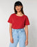 dna merch Femme Fitted T-Shirt Damen Biobaumwolle uni