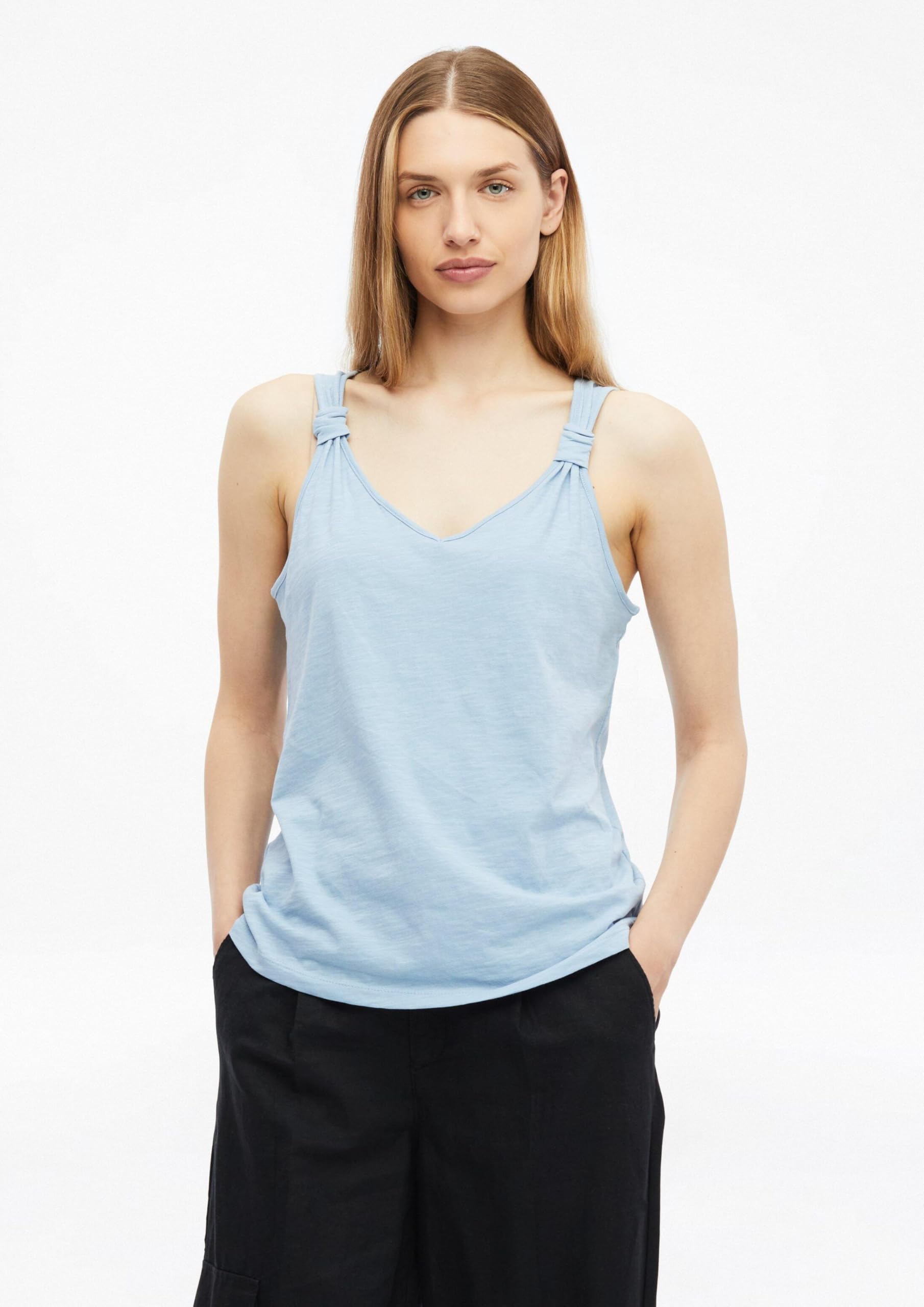 s.Oliver V-Ausschnitt T-Shirt Relaxed Fit ärmellos