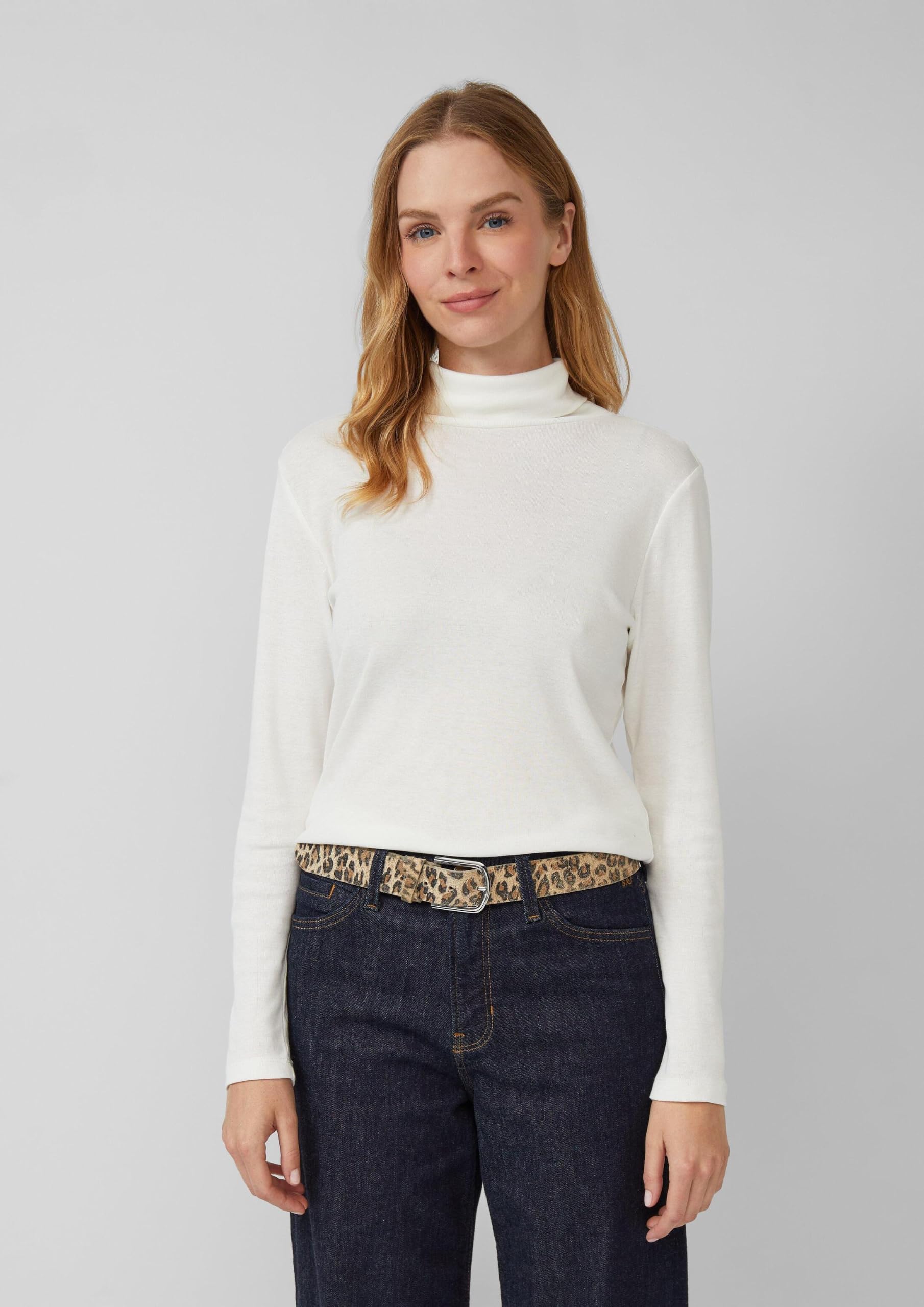 s.Oliver 2169638 Gürtel Damen Gr.100 Beige