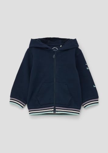 s.Oliver RED LABEL Sweatjacke 74 Navy Stretch