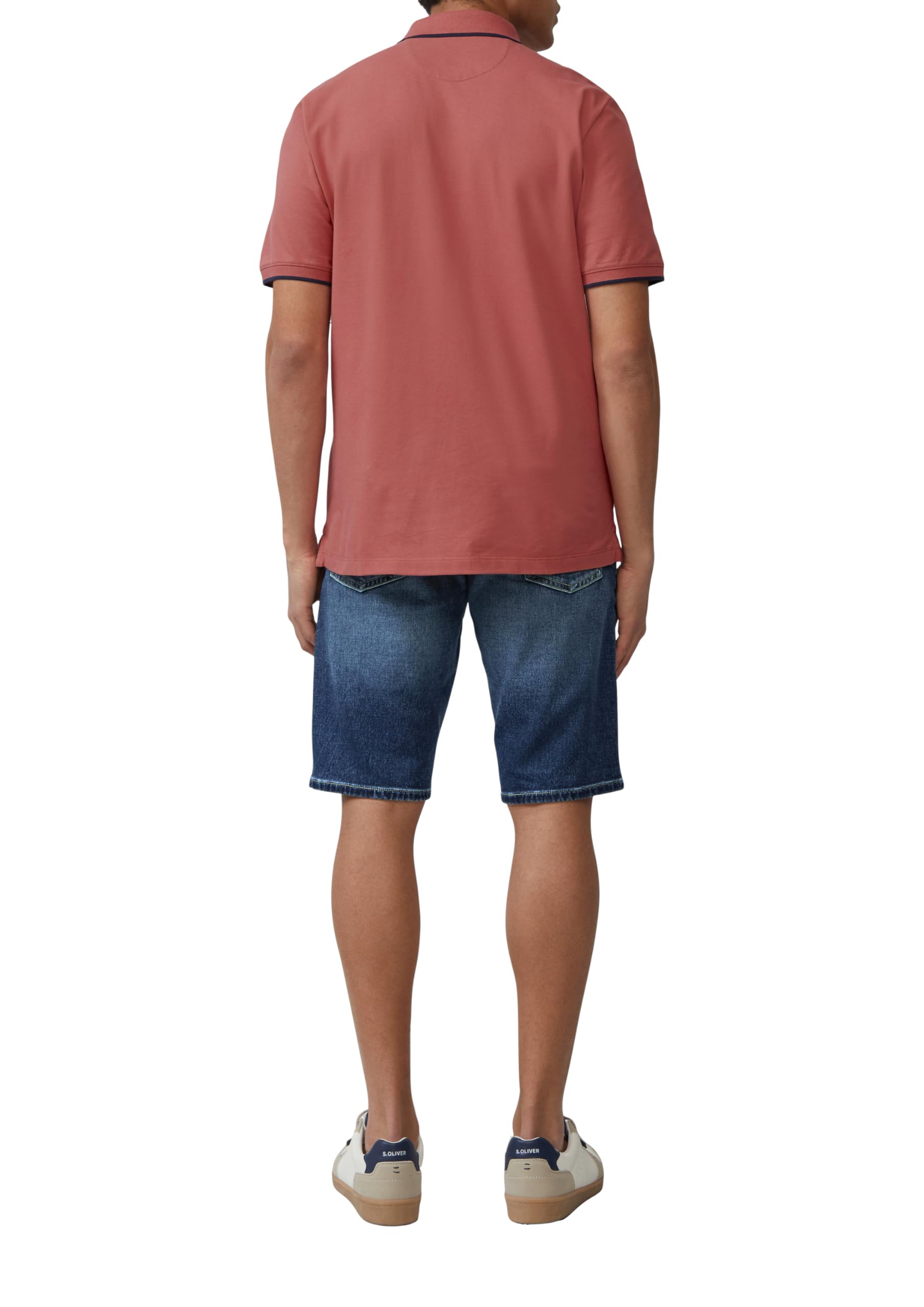 s.Oliver RED LABEL Poloshirt L rosa aus Pikée