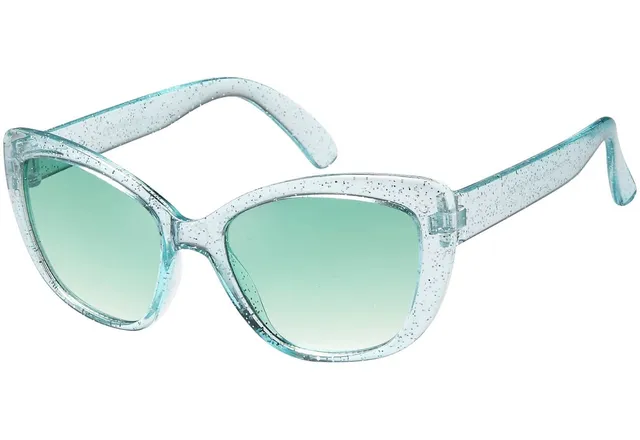 BEZLIT Kinder Sonnenbrille Cat-Eye Grün UV400