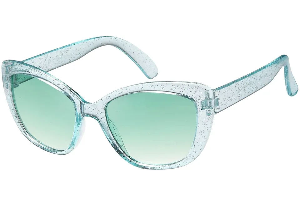 BEZLIT Kinder Sonnenbrille Cat-Eye Grün UV400