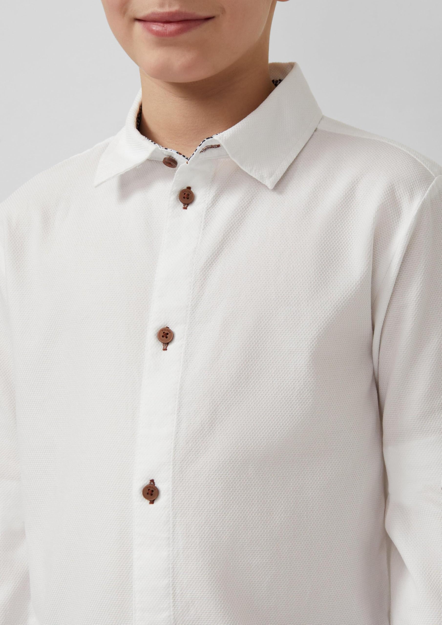 s.Oliver Red Label 2175695 Hemd Langarm Gr.158 Jungen