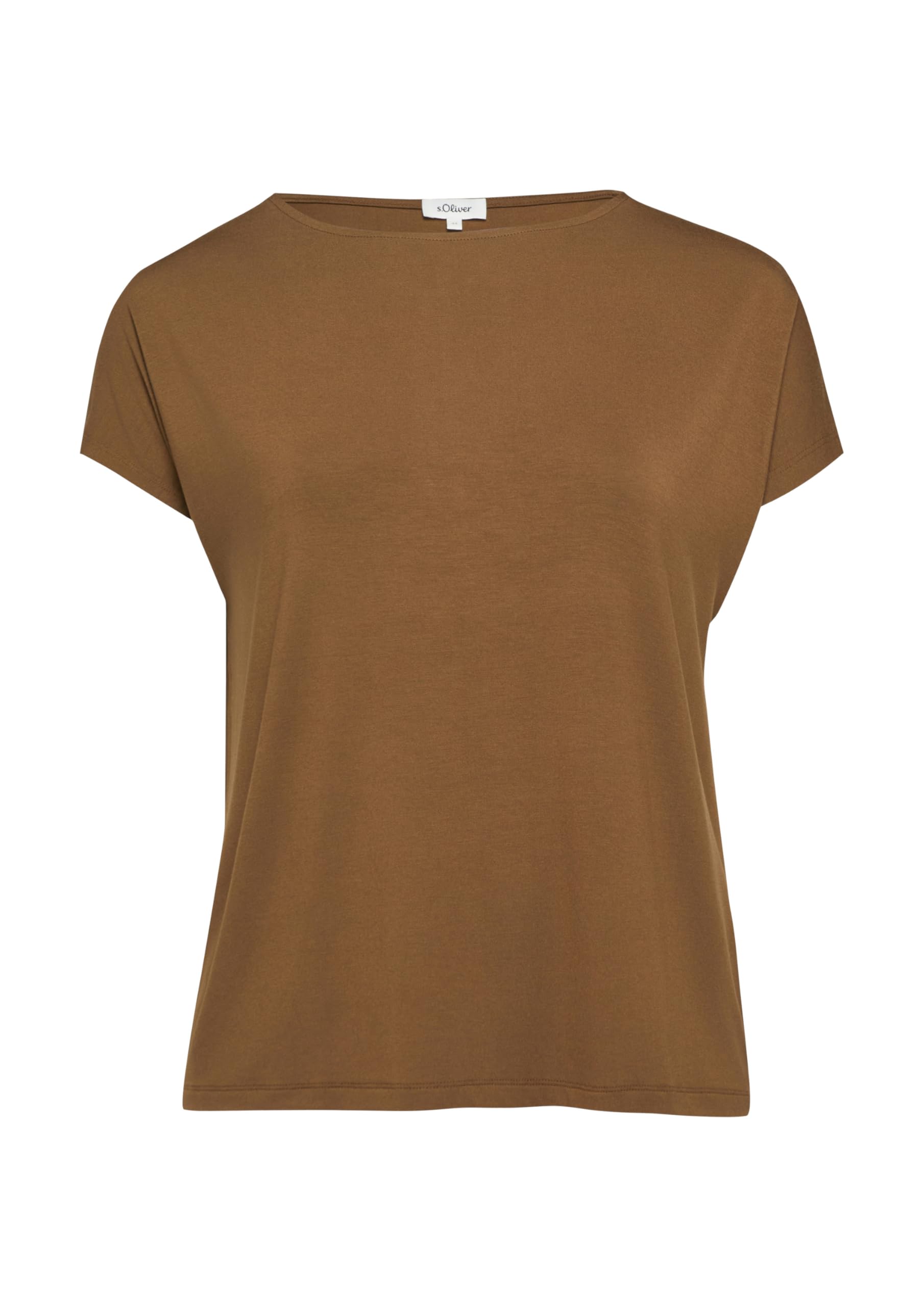 s.Oliver RED LABEL Jersey-Shirt T-Shirt überschnittene Schultern