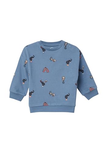 s.Oliver Junior Sweatshirt Strukturjersey Gr. 74 Print