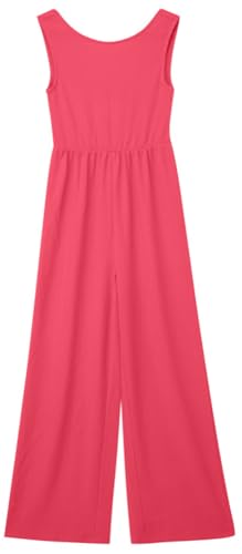 s.Oliver Junior Jumpsuit Korallrot Cut-out strukturiert