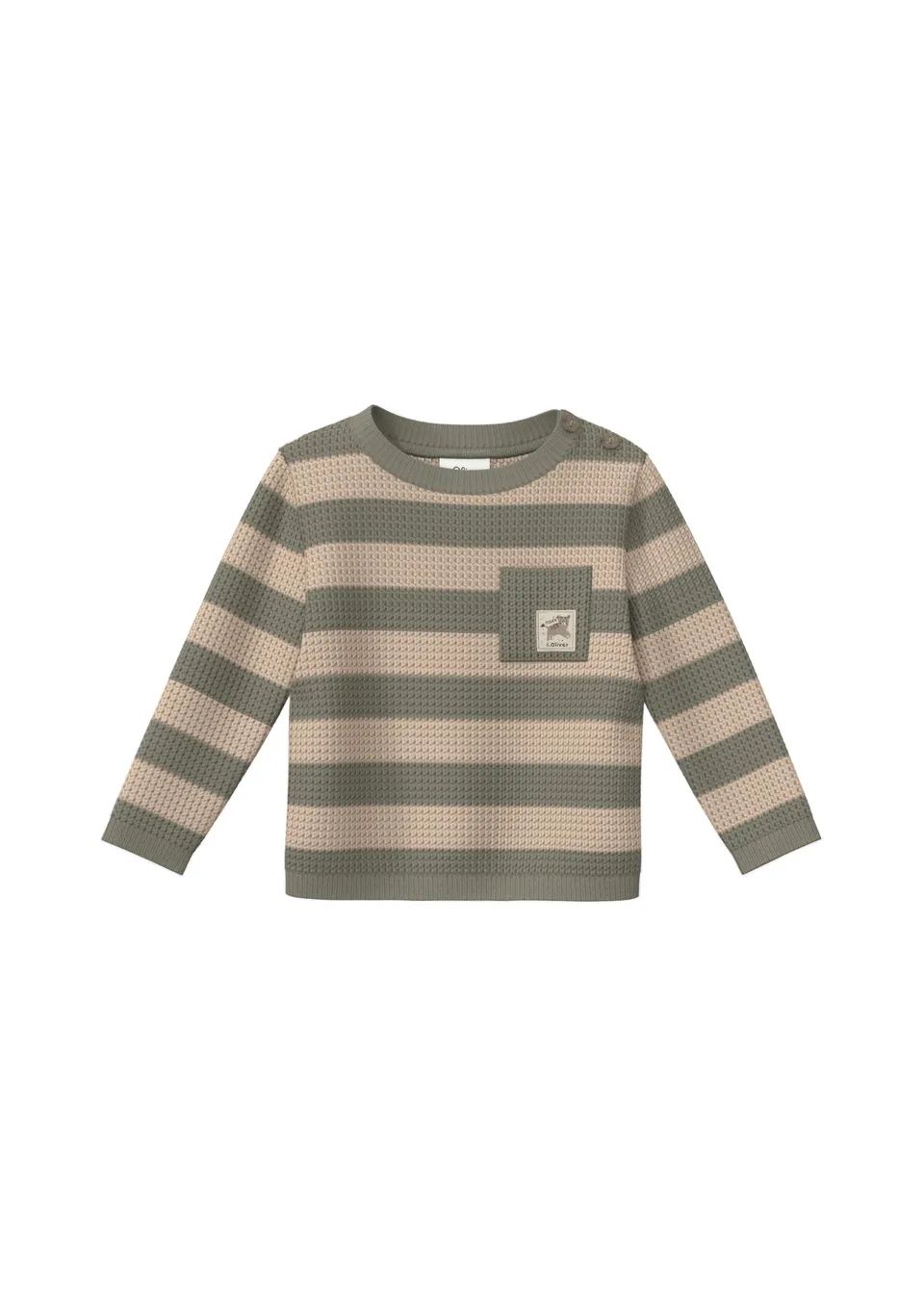 s.Oliver Red Label 2181899 Sweater Grün Gr. 74