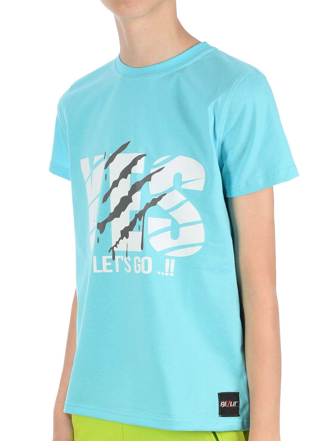 BEZLIT 30036 Jungen T-Shirt Baumwolle Türkis