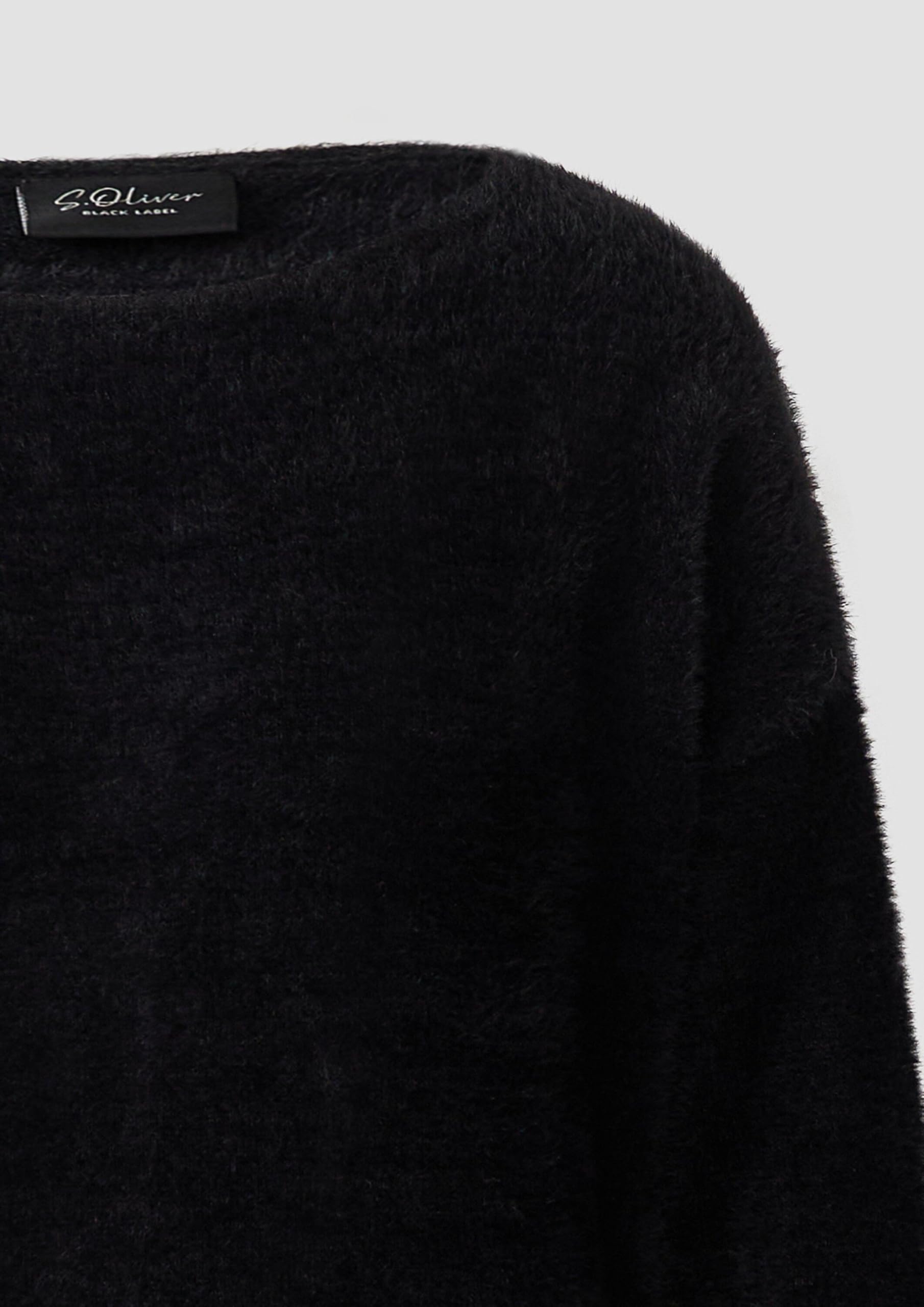 s.Oliver Teddy Pullover U-Boot Gr. 40 flauschig