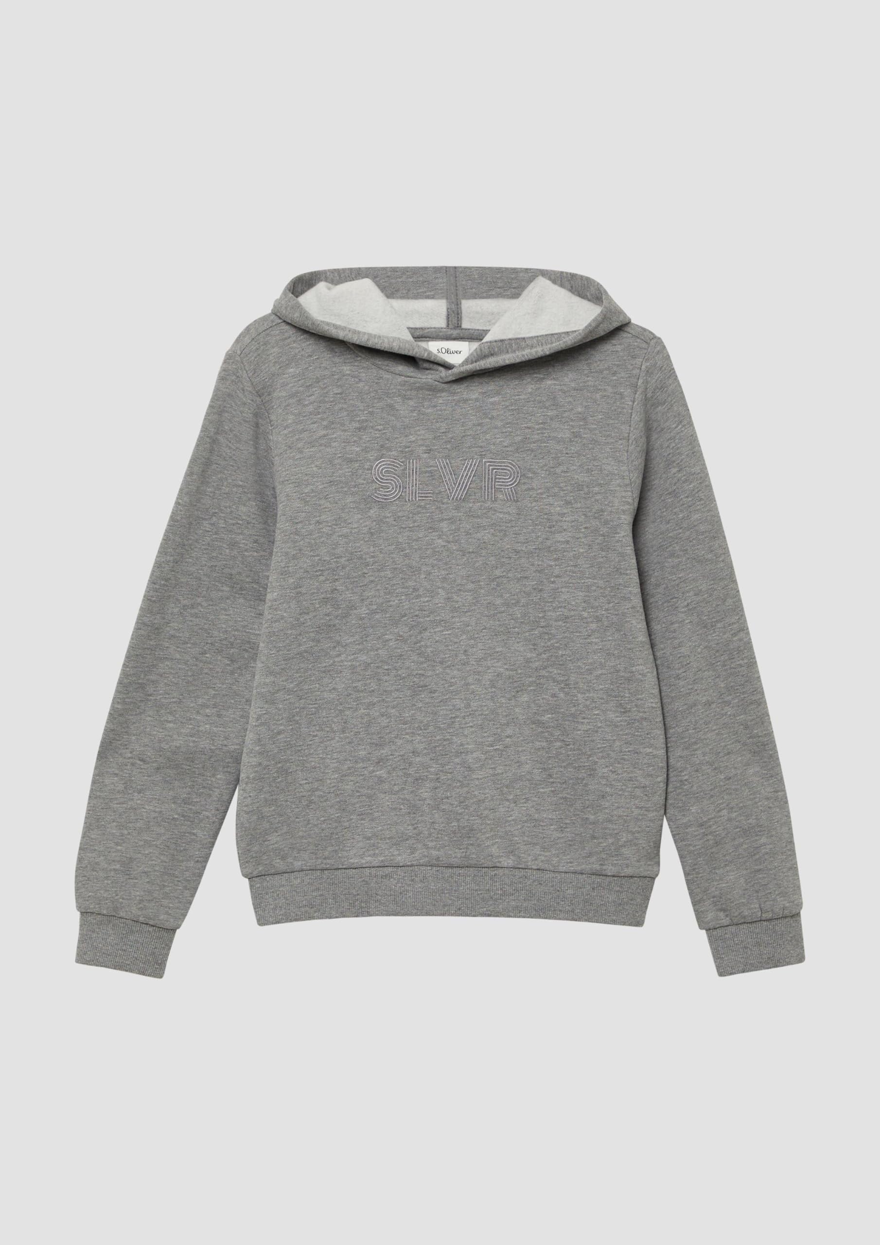 s.Oliver 2170422 Sweatshirt Kapuze Hoodie Grey Black