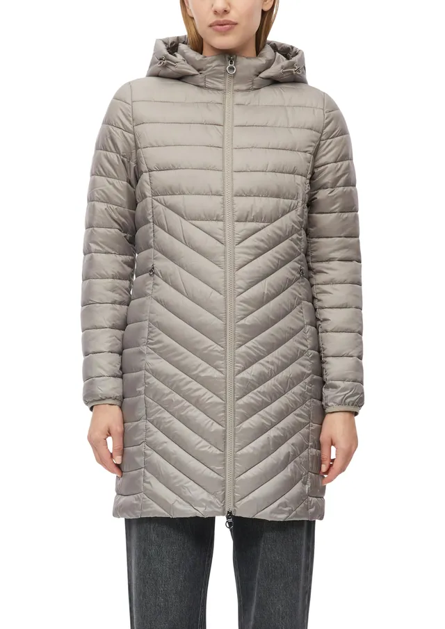 s.Oliver RED LABEL Steppmantel mit Kapuze