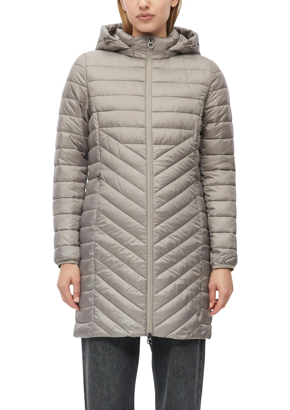 s.Oliver RED LABEL Steppmantel mit Kapuze