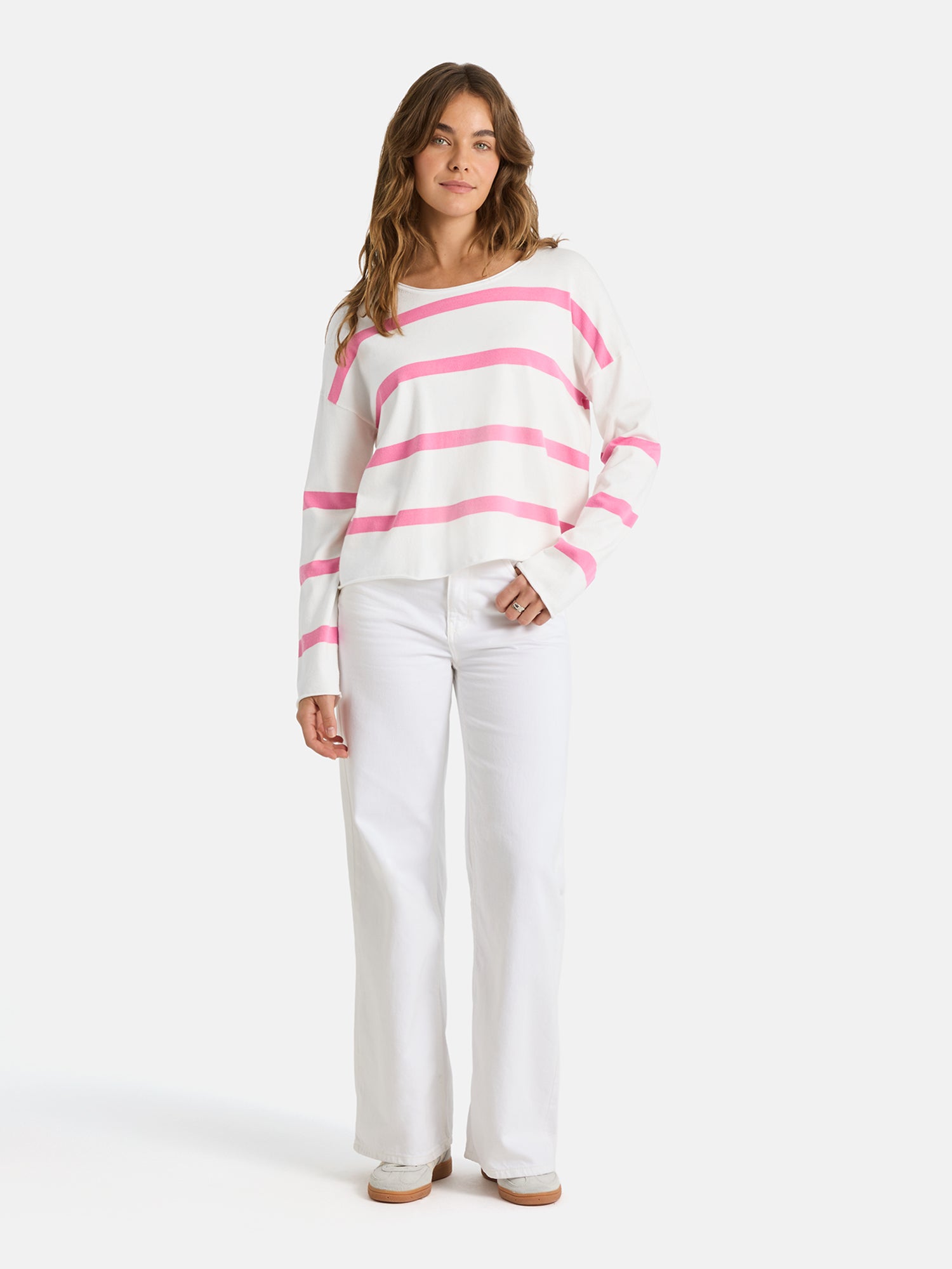 Lieblingsstück MarciEP Pullover skyblue Streifen
