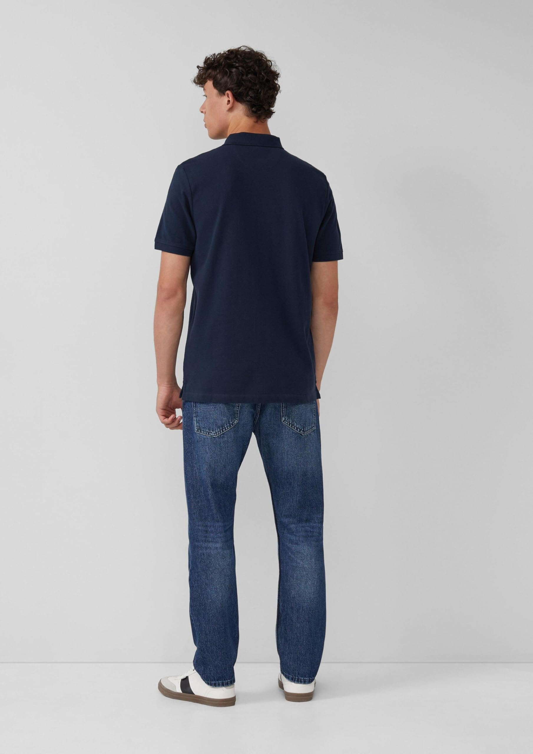 s.Oliver RED LABEL Polo Piqué Doppelpack L navy