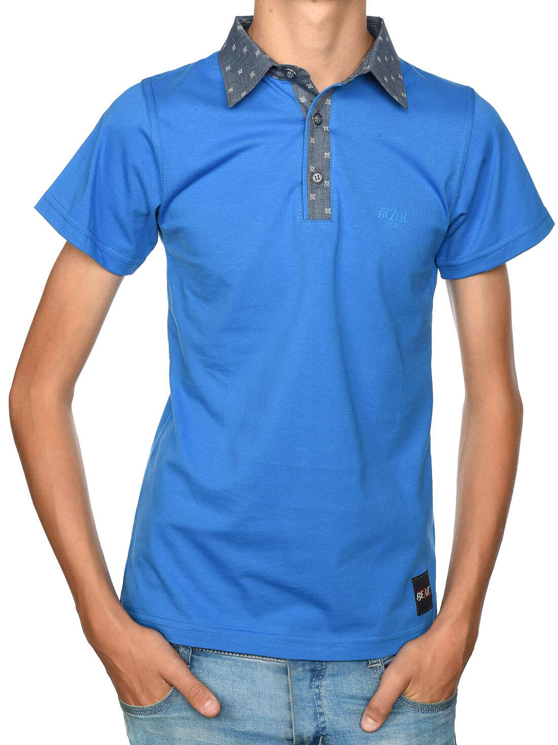 BEZLIT 30093 Polo Shirt Jungen Gr. 116 Stretch