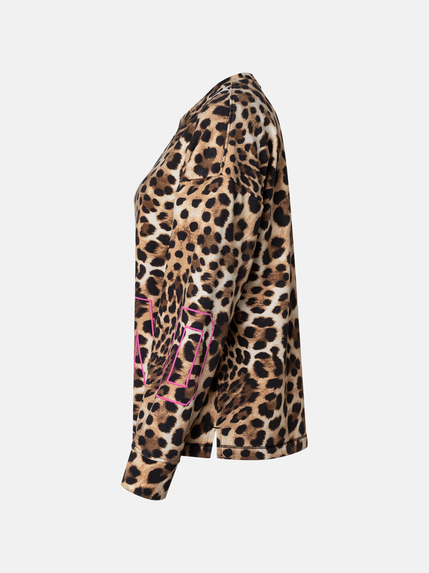 Lieblingsstück SuleL Sweater brownie Leo Baumwollmix