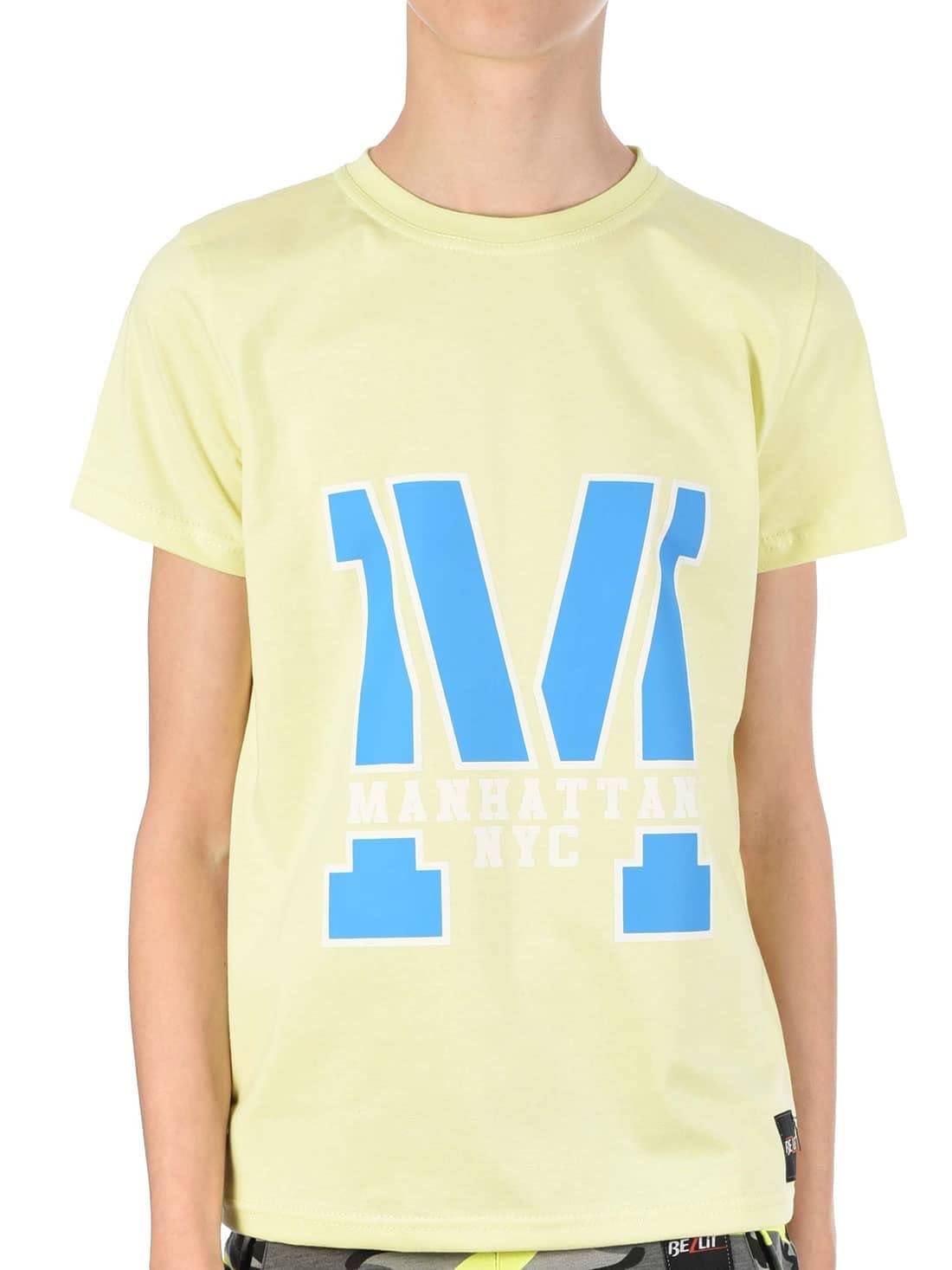 BEZLIT Manhatan 30041 T-Shirt Jungen Kurzarm Weiß 128-134