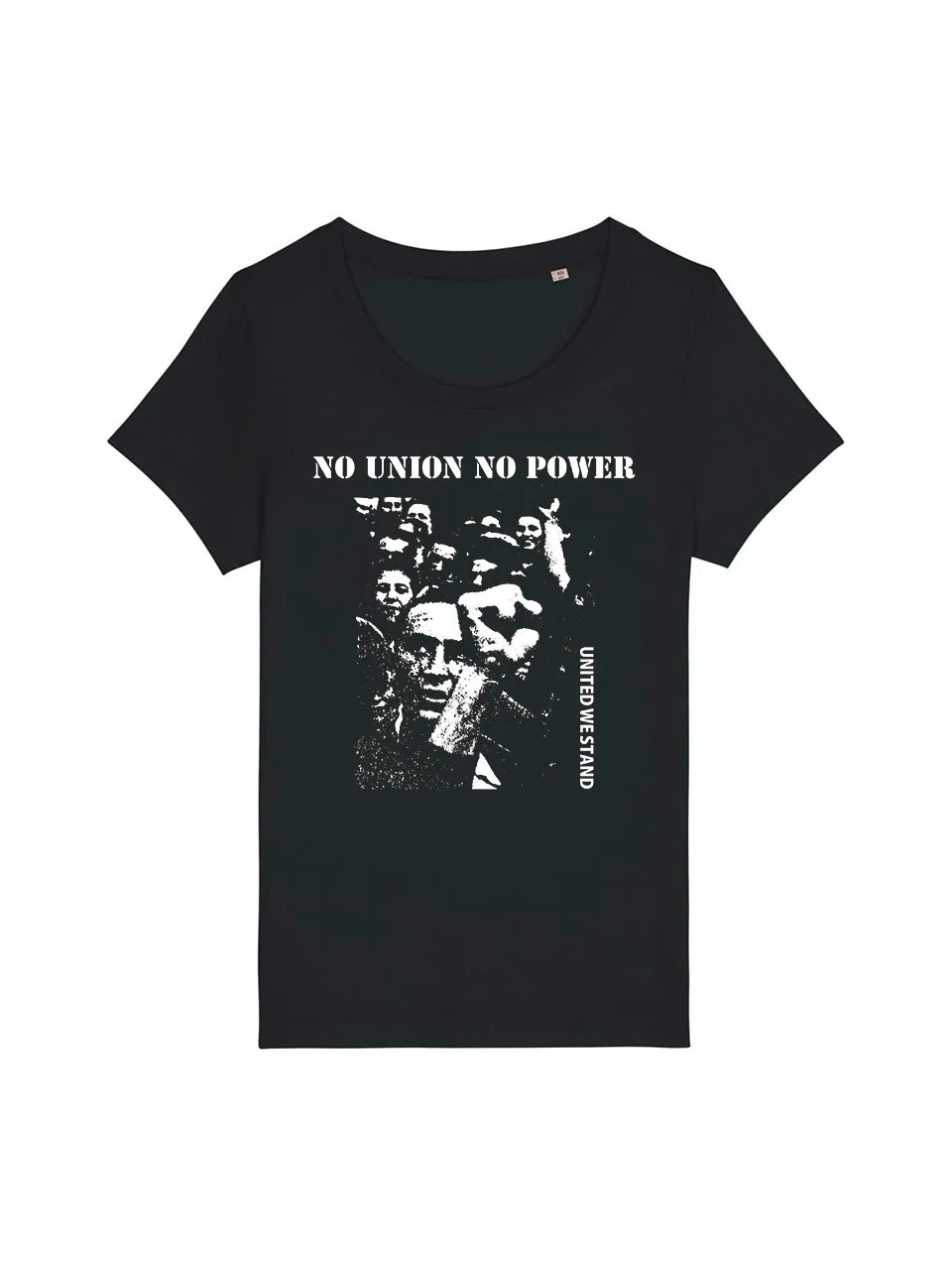 dna merch Keine Einheit Keine Macht Damen T-Shirt Schwarz Biobaumwolle