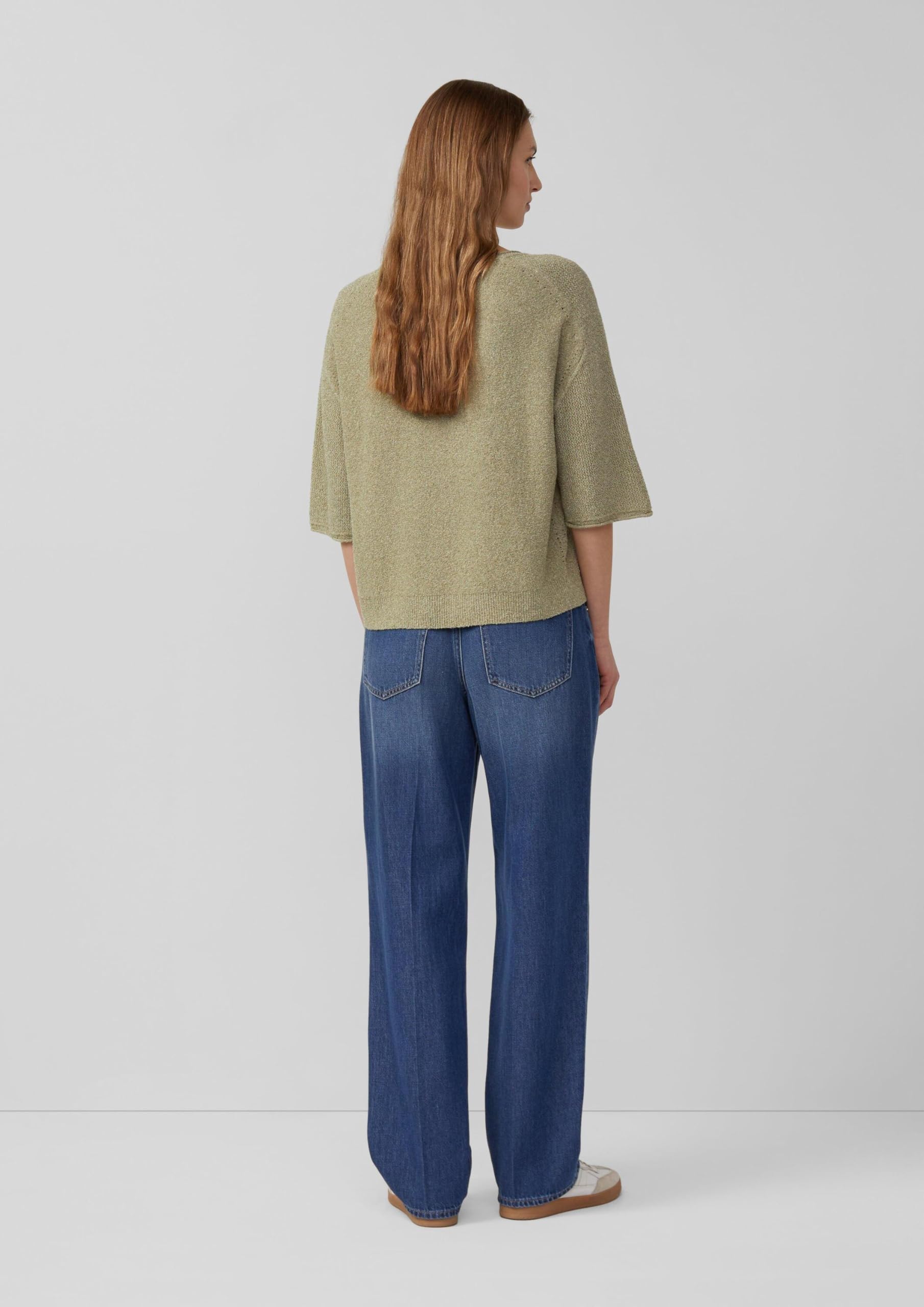 s.Oliver Red Label Raglan-Strickpullover Gr.34 Bouclé