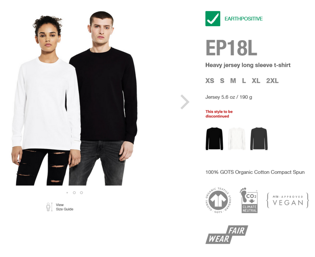 COR Herztier Unregierbar Langarmshirt weiß Band-Print