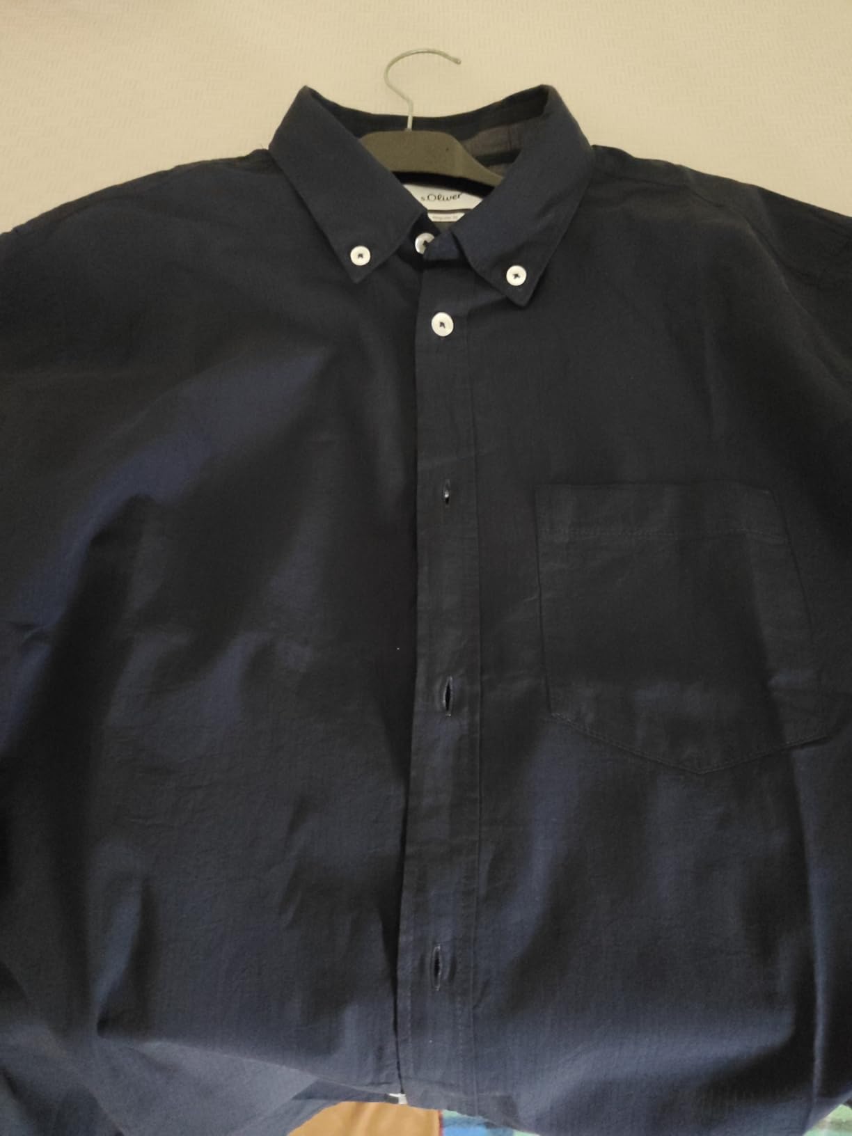 s.Oliver RED LABEL 2161421 Hemd weiß kurzarm L
