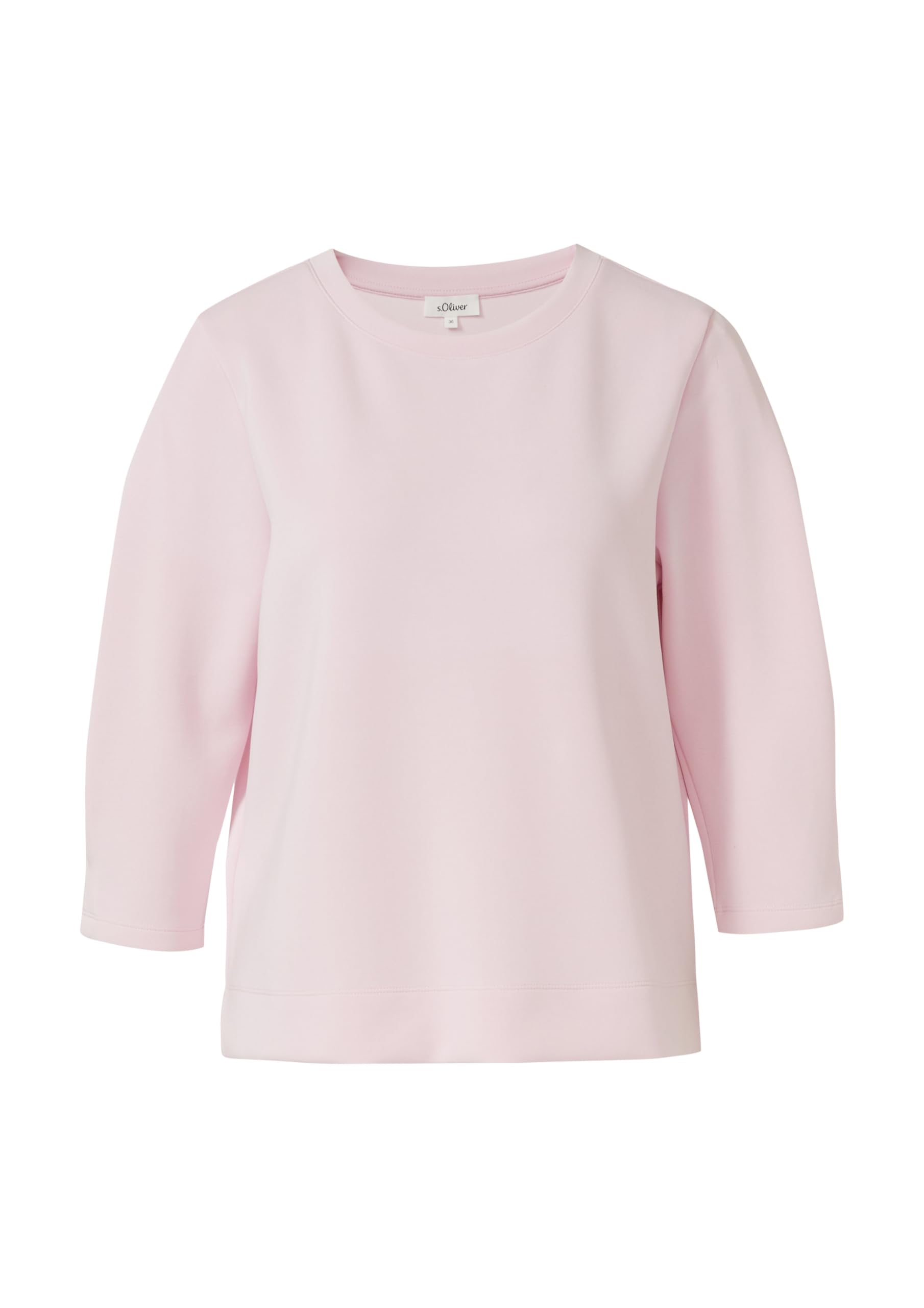 s.Oliver 2174983 Sweatshirt 3/4 Arm Gr.42 zartrosa