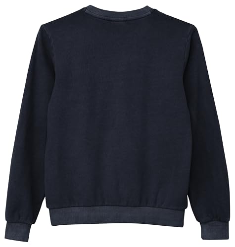 s.Oliver 2150165 Sweatshirt Schriftprint Blau 164