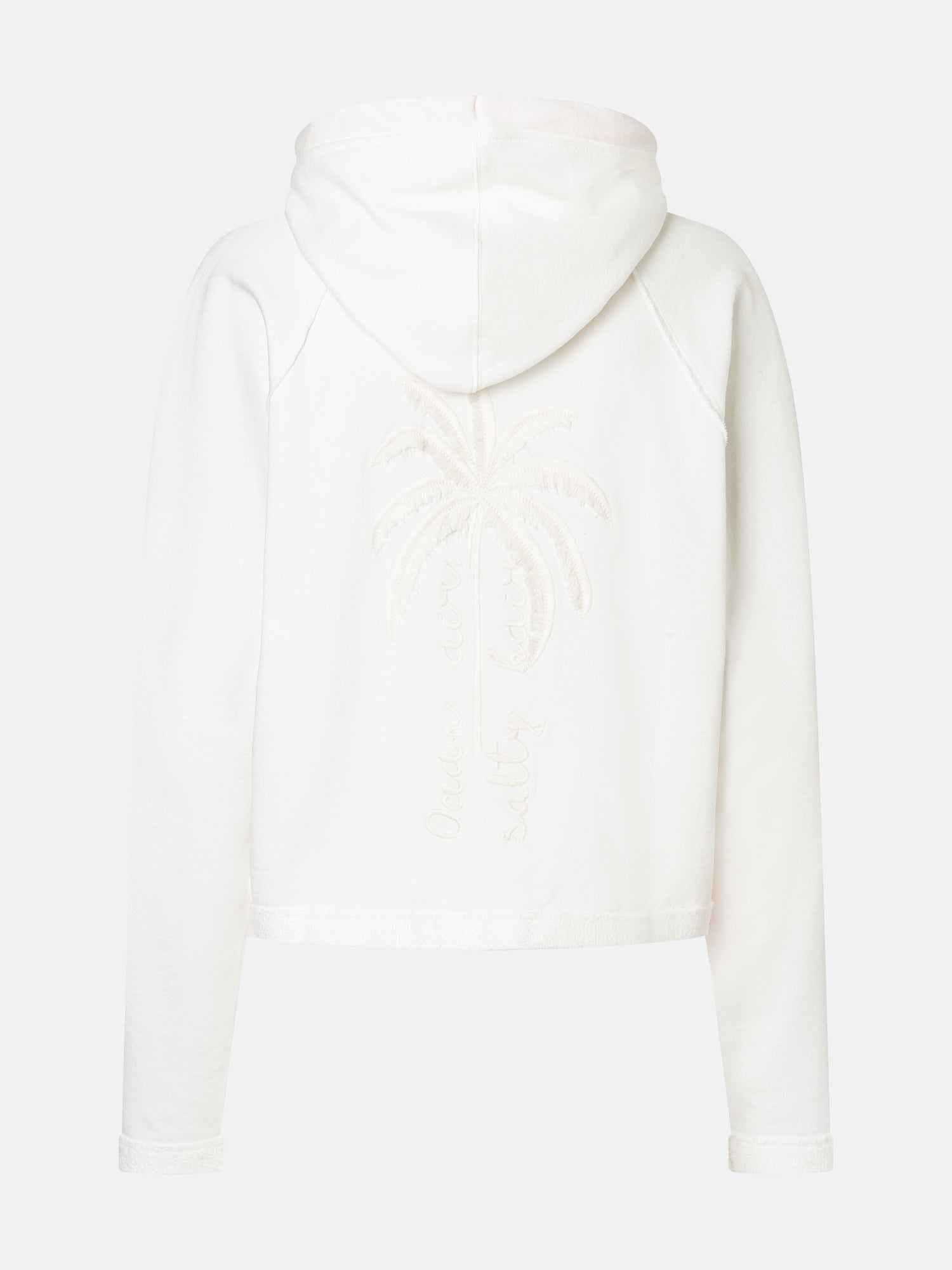 Lieblingsstück GwendyL Sweatjacke offwhite Baumwollmix Kapuze