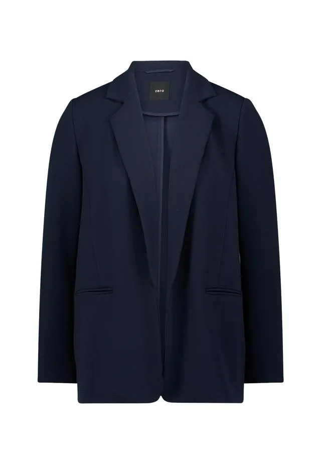 zero Longblazer offener Style Blazer Hydrangea Gr.40