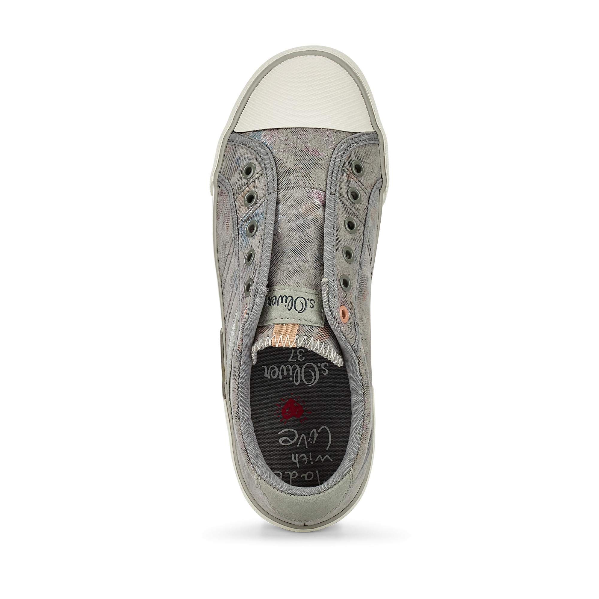 s.Oliver Junior 5-44200-24 Sneaker 33 weiß Blumen