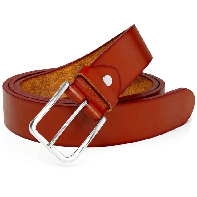 BEZLIT 30615 Herren Ledergürtel Überlänge 140 cm