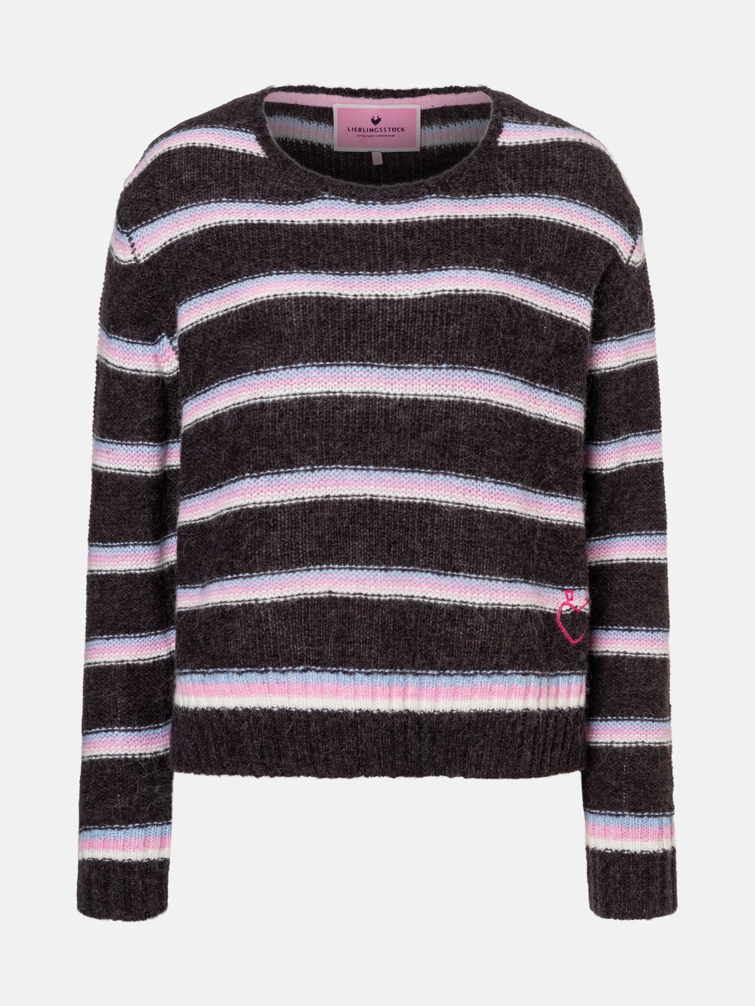 Lieblingsstück AmairaL Pullover dark brown Wollmix